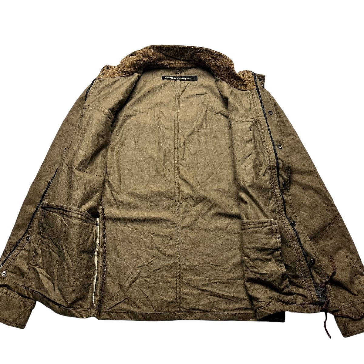 Japanese Brand DISCIPLE MOTORCYCLIST CHORE JACKET Size US S / EU 44-46 / 1 - 5 Thumbnail