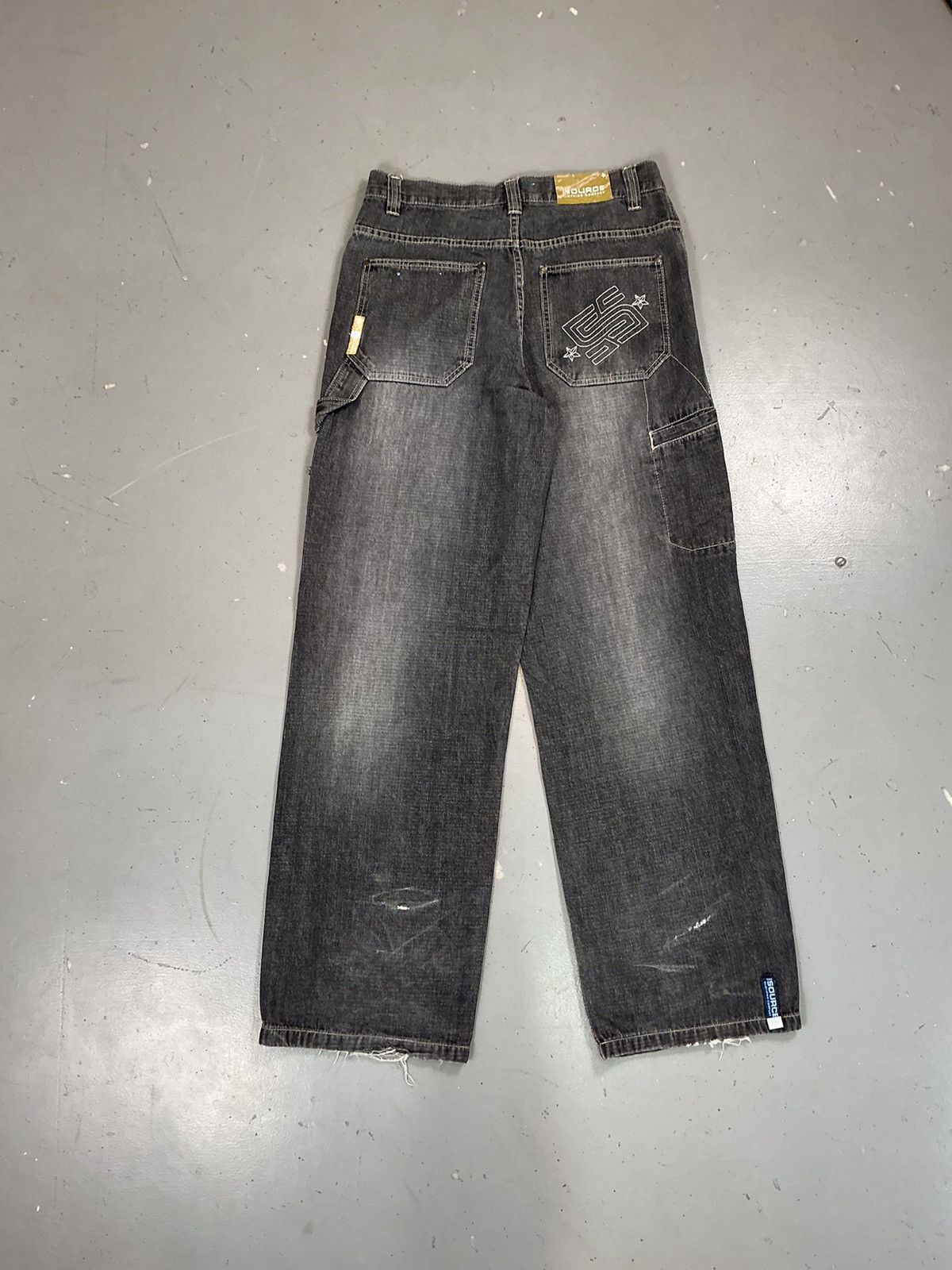 JNCO × Southpole × Vintage Vintage Source threads embroidered carpenter denim Size US 34 / EU 50 - 8 Thumbnail