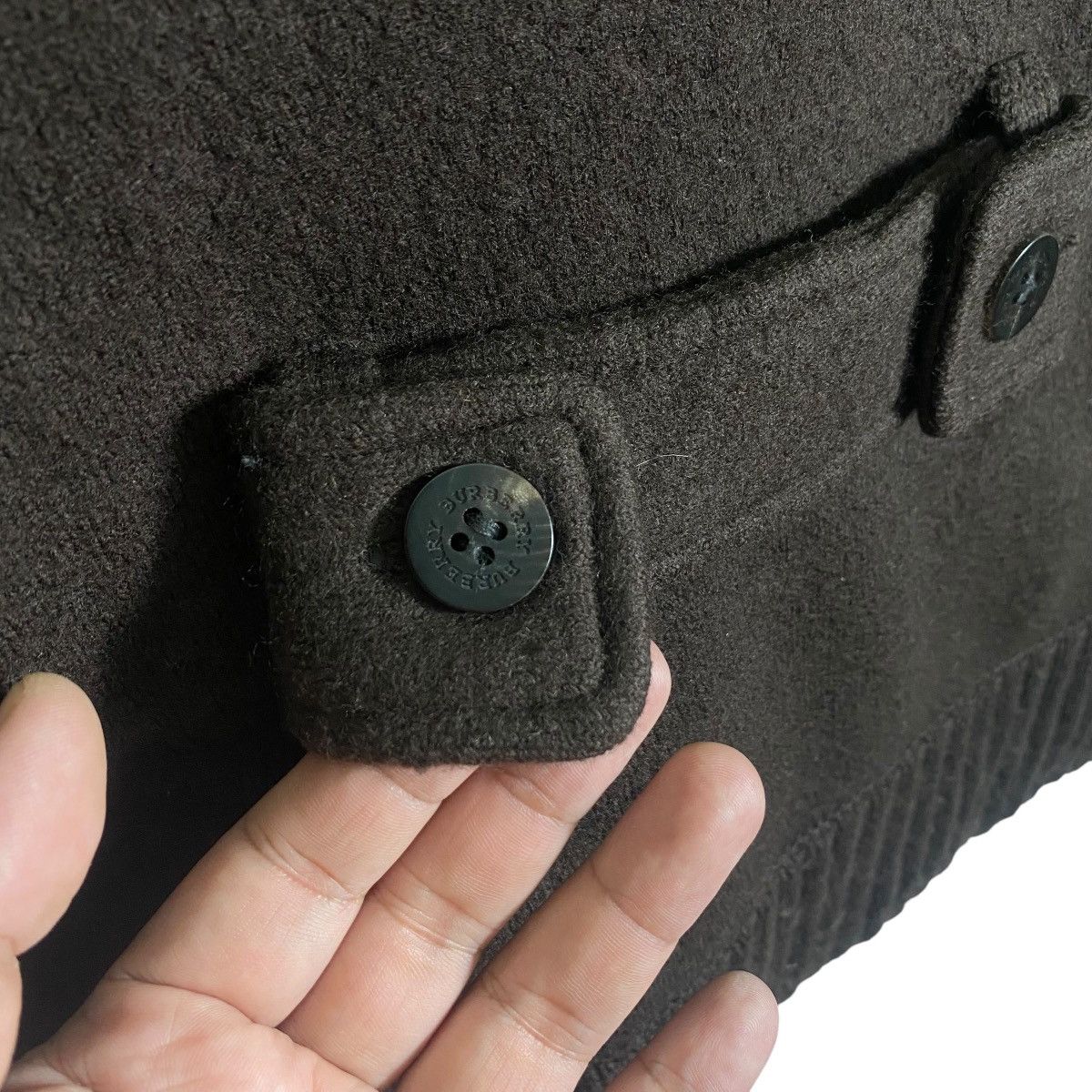Vintage Burberrys Nova Check Button/Zipper Knit Jacket
