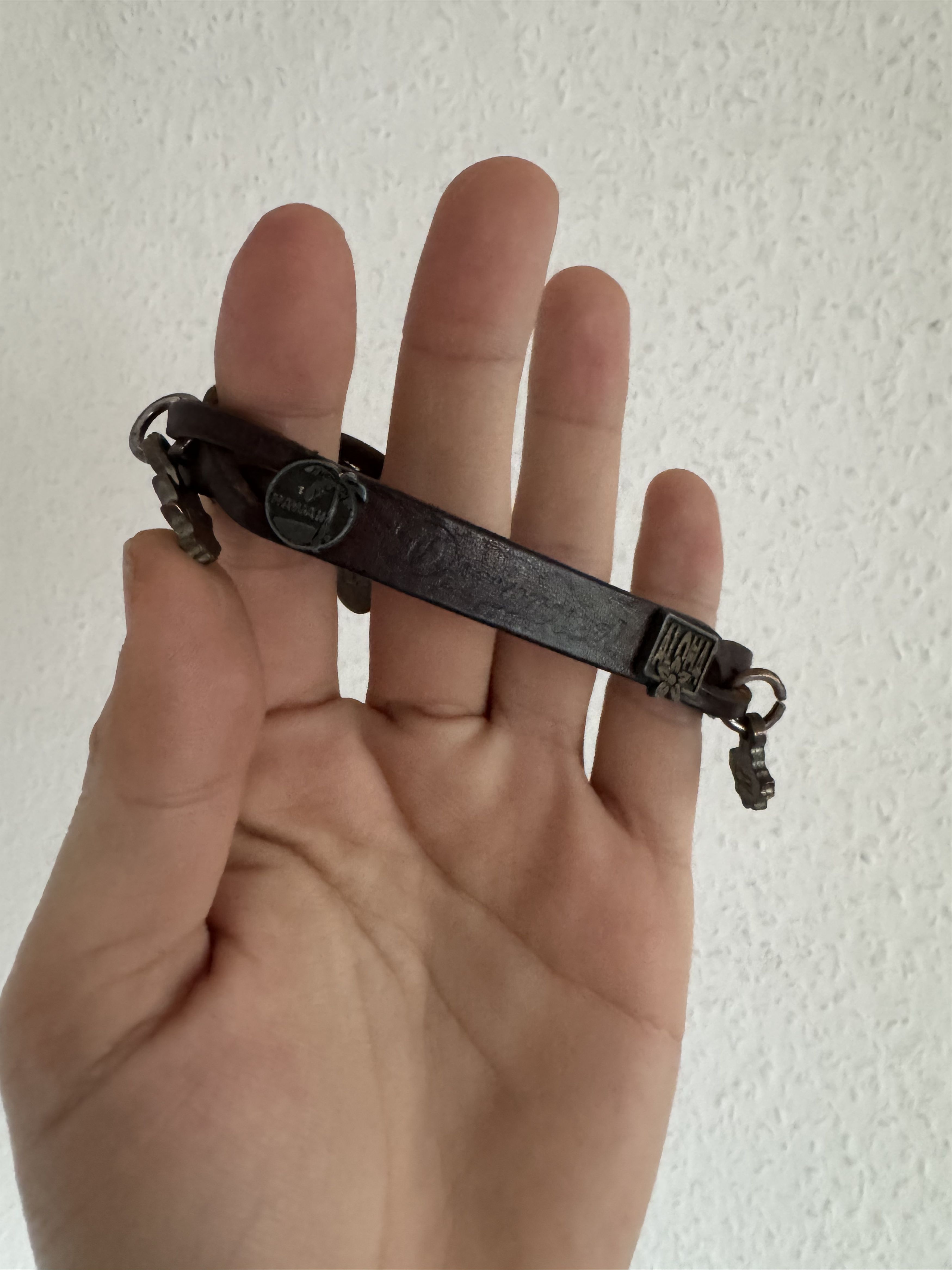 Dsquared2 Leather Charm Bracelet Size ONE SIZE - 10 Thumbnail