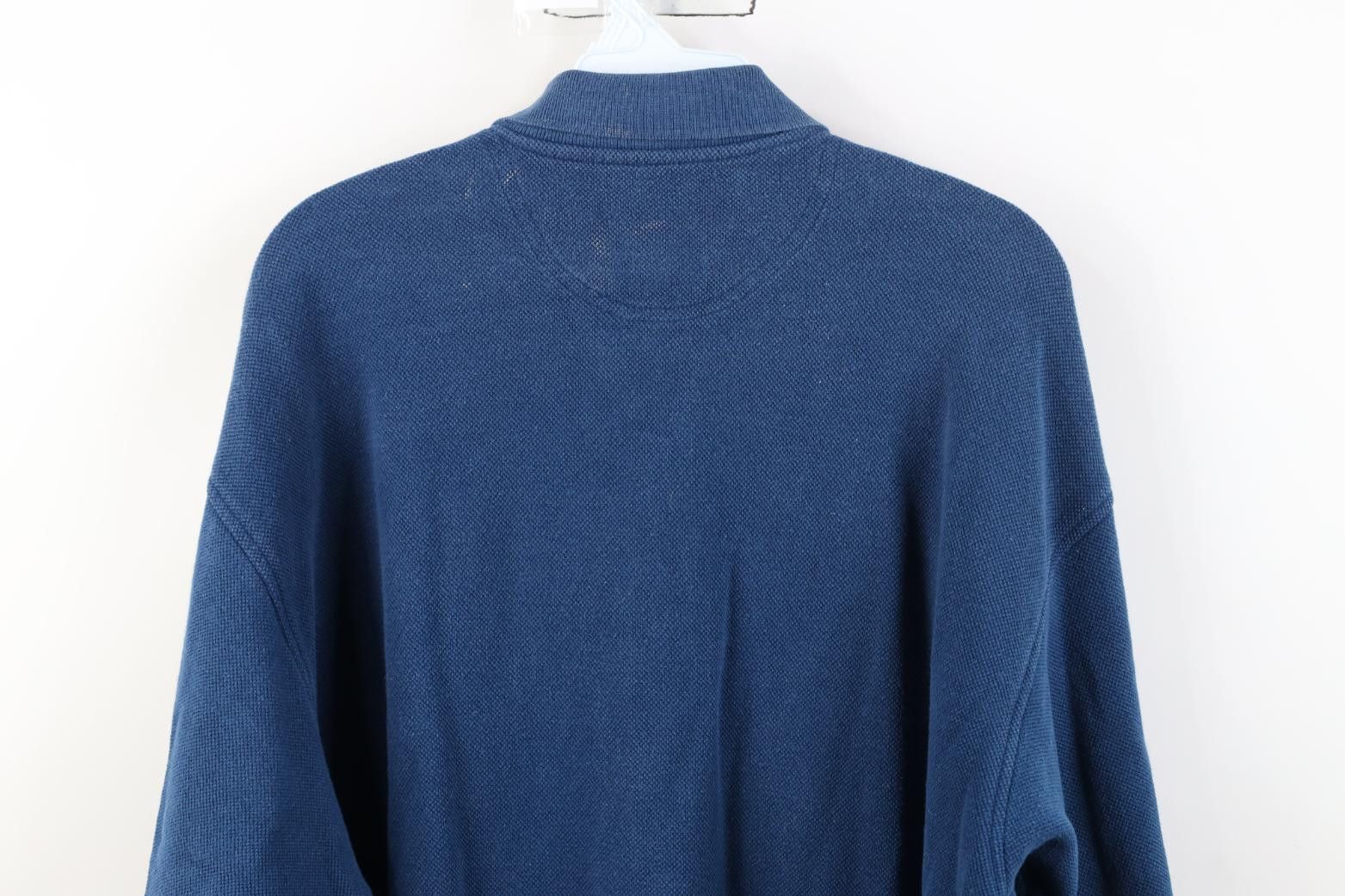 Vintage Vintage 90s Streetwear Heavyweight Knit Pullover Polo Size US M / EU 48-50 / 2 - 12 Thumbnail
