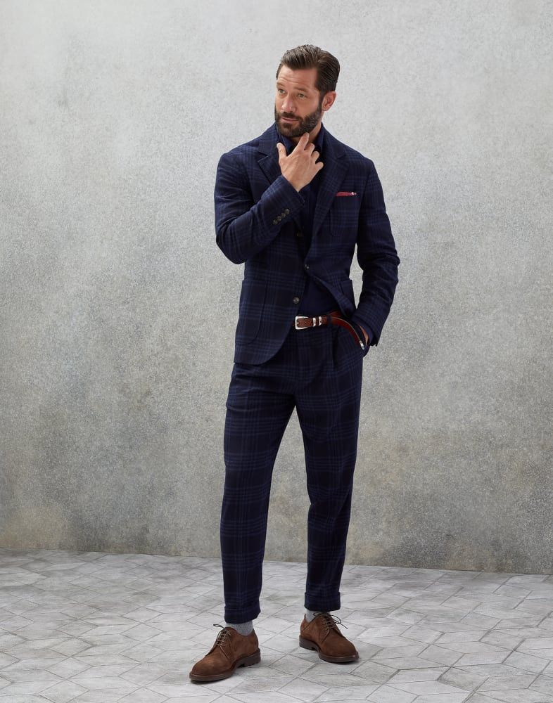Brunello Cucinelli Suit in Navy Size 36R - 1 Preview