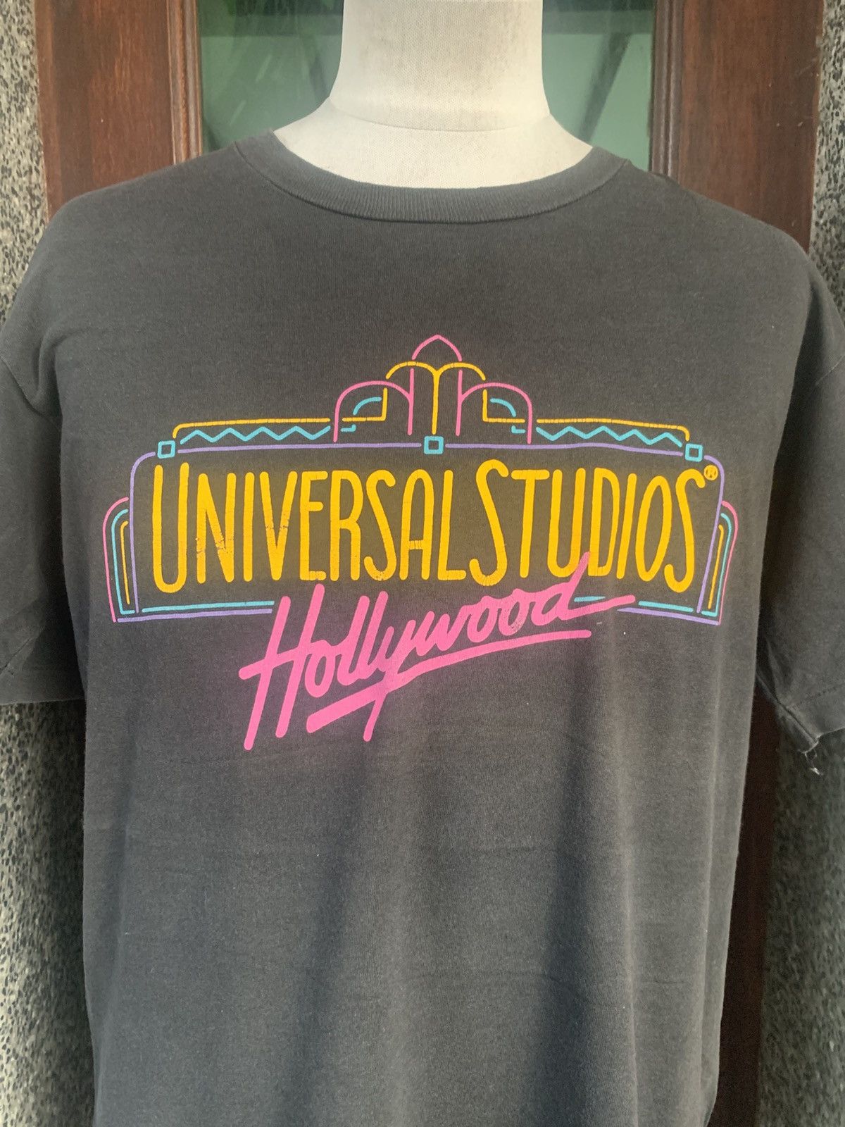 Universal Studios × Vintage Vintage 90s Universal Studios Hollywood T shirt Size US L / EU 52-54 / 3 - 2 Thumbnail