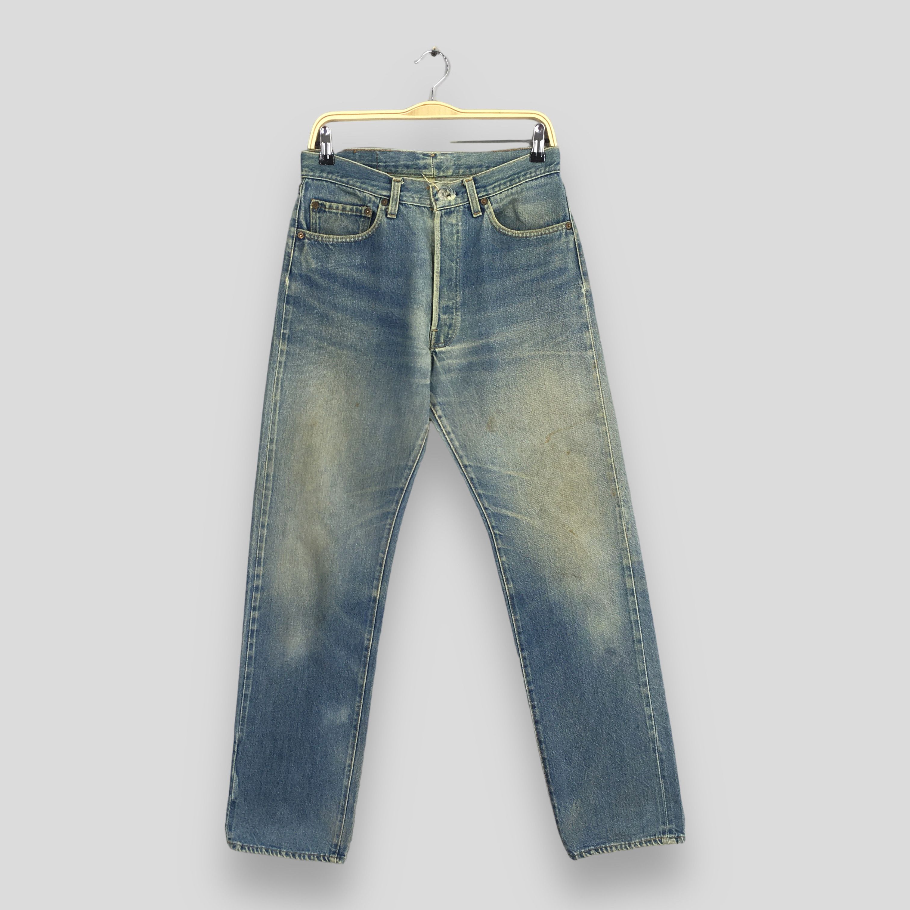 Size 28x32 Vintage 70s Levi's 501 Selvedge Jeans S1966
