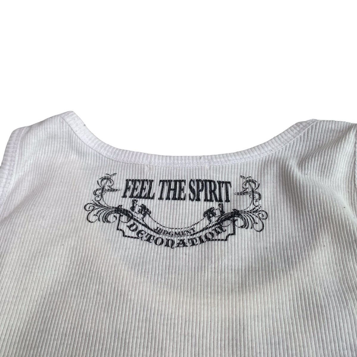 Beauty Beast × If Six Was Nine × Le Grande Bleu (L.G.B.) 2000's Semantic Design Poem Tanktop Size US M / EU 48-50 / 2 - 6 Thumbnail