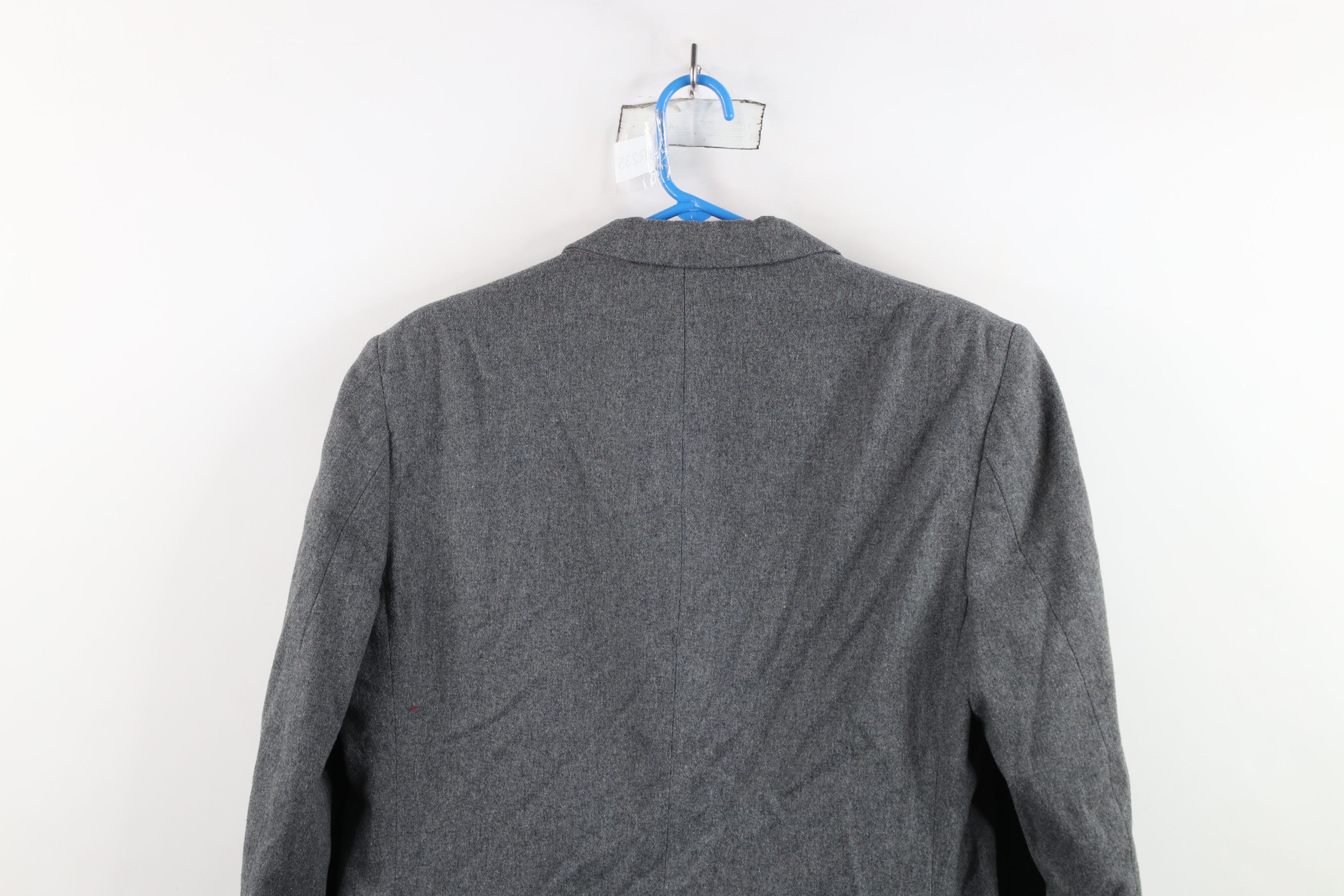 Vintage Vintage 70s Streetwear 2 Button Suit Coat Blazer Jacket Gray Size US L / EU 52-54 / 3 - 14 Thumbnail
