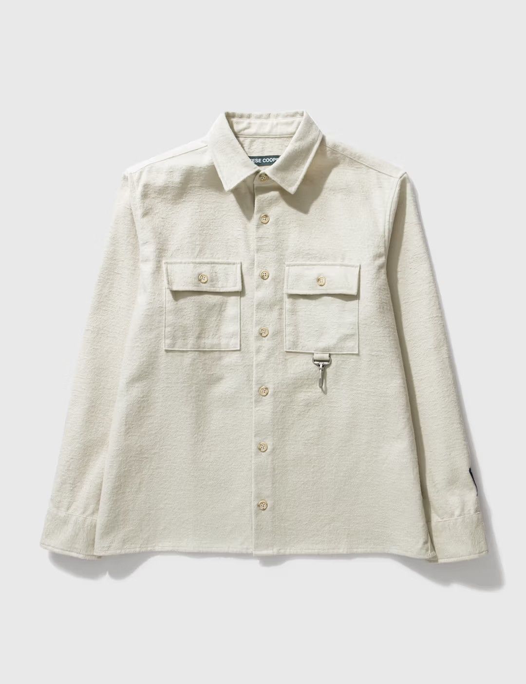 Reese Cooper Reese Cooper Flannel Button Down Shirt - Beige - Large Size US L / EU 52-54 / 3 - 1 Thumbnail