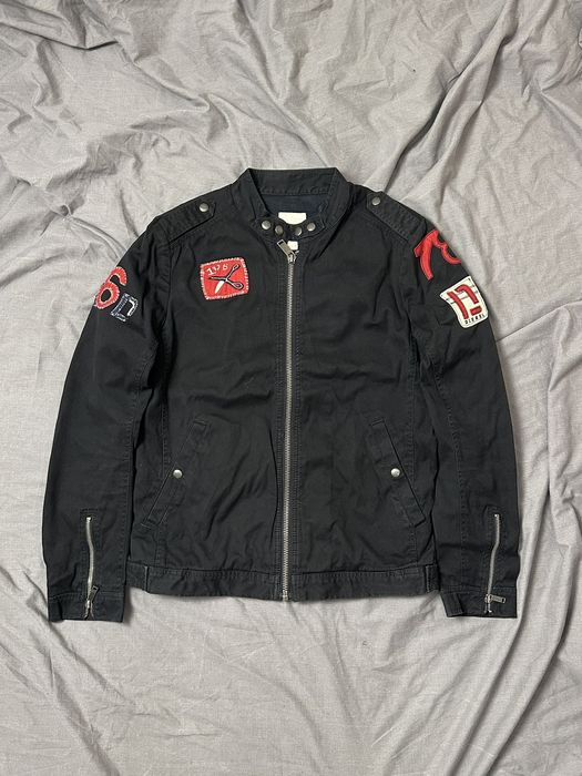 Diesel Y2K Biker Diesel Vintage Bomber Jacket Rare Archive 90s