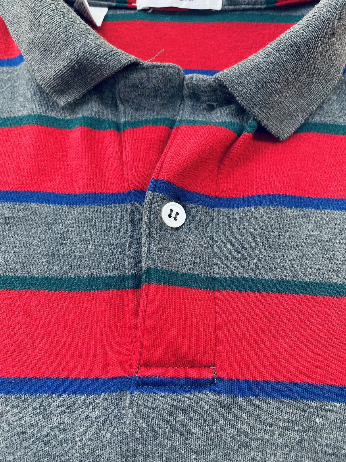 Yves Saint Laurent Vintage 80s Yves Saint Laurent Striped long Sleeve Size US XL / EU 56 / 4 - 17 Thumbnail
