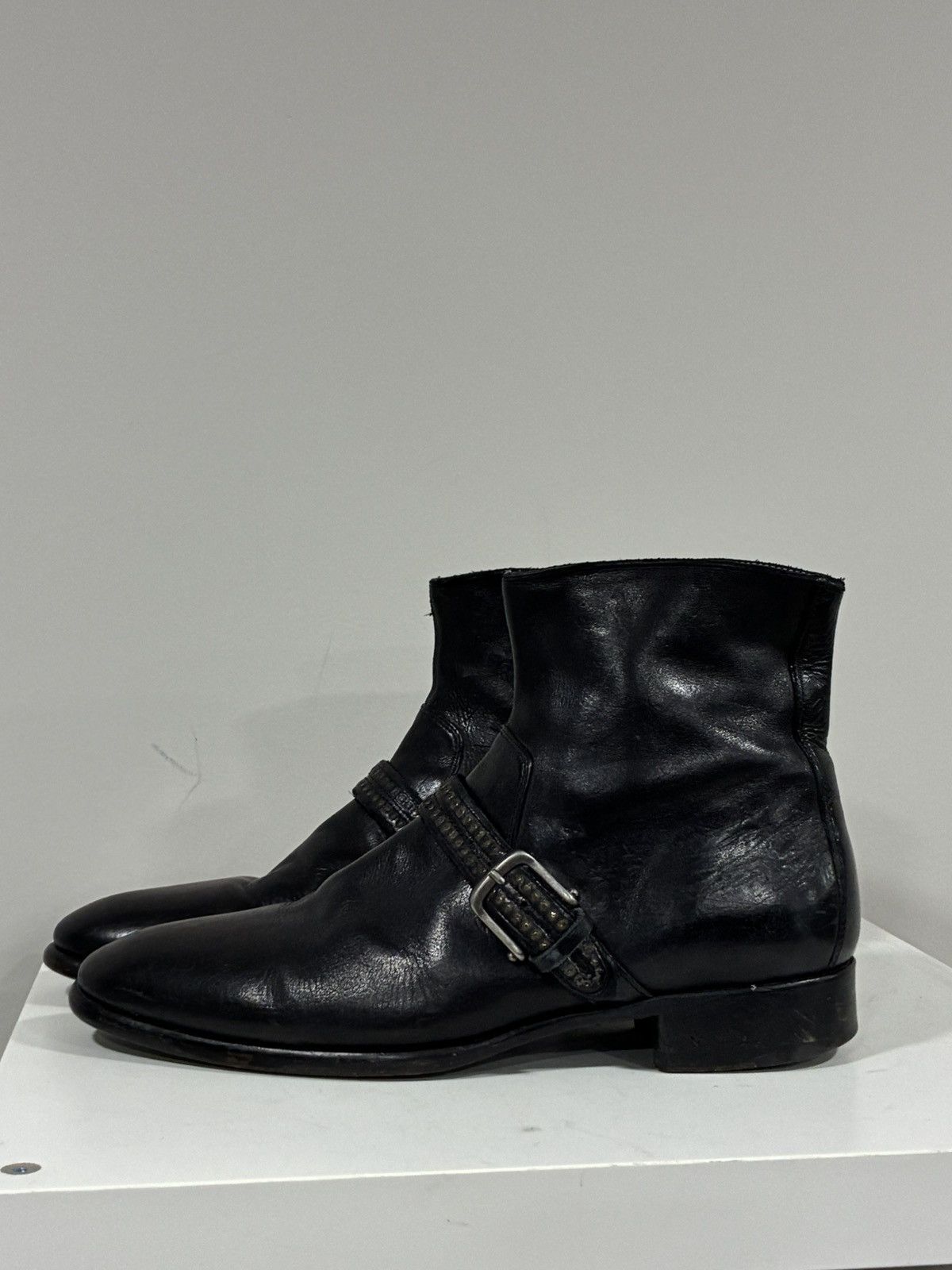John Varvatos Eldridge Buckle boots 9 US 42 EU Size US 9 / EU 42 - 6 Thumbnail