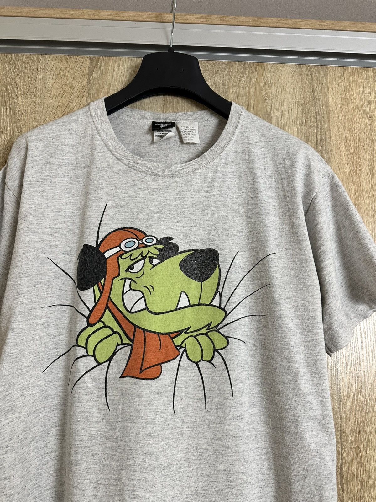 Cartoon Network 🔥 Rare Vintage 90s Wacky Race Muttley Warner Bros Shirt USA Size US L / EU 52-54 / 3 - 1 Thumbnail