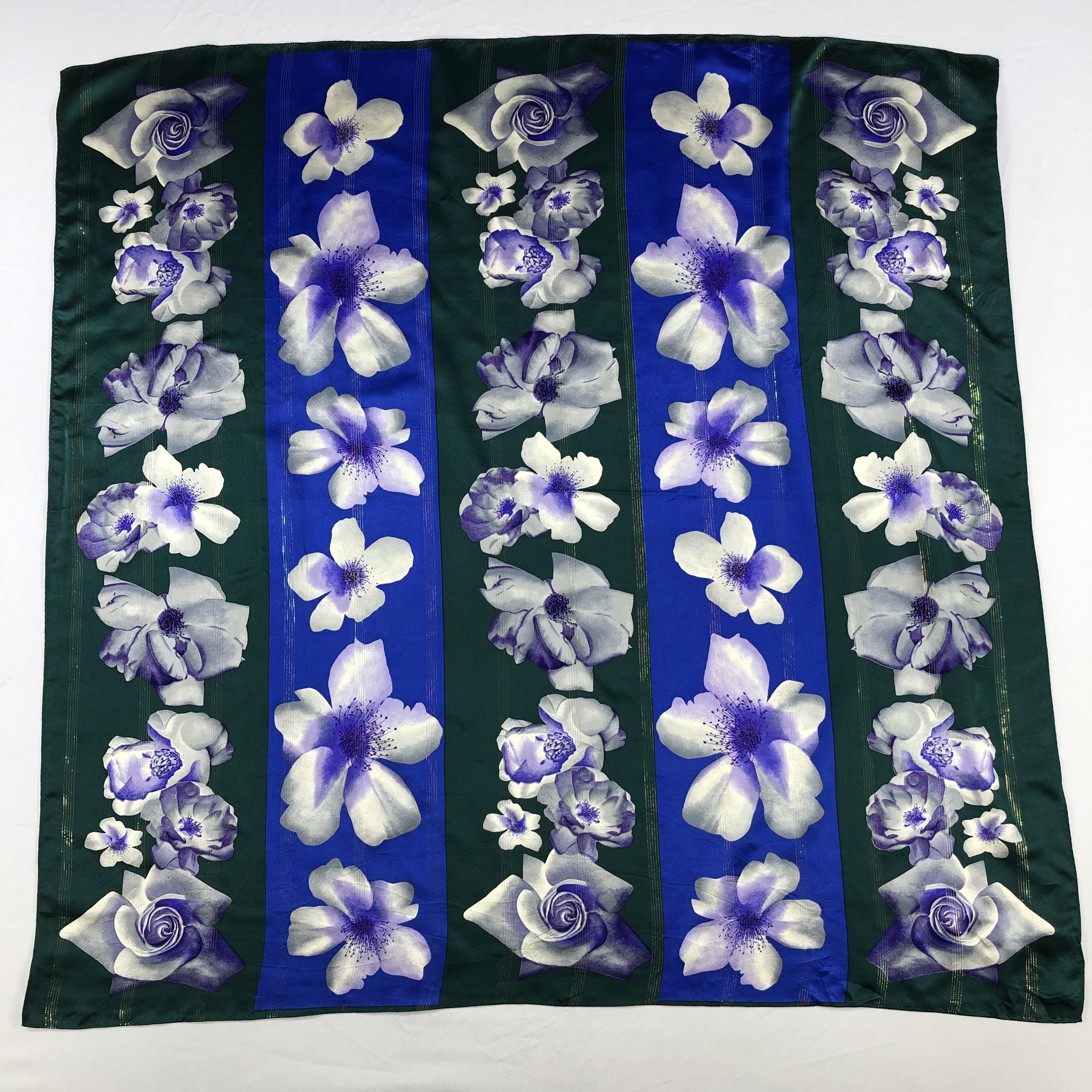 Vintage Vintage Silk Scarf Size ONE SIZE - 2 Thumbnail
