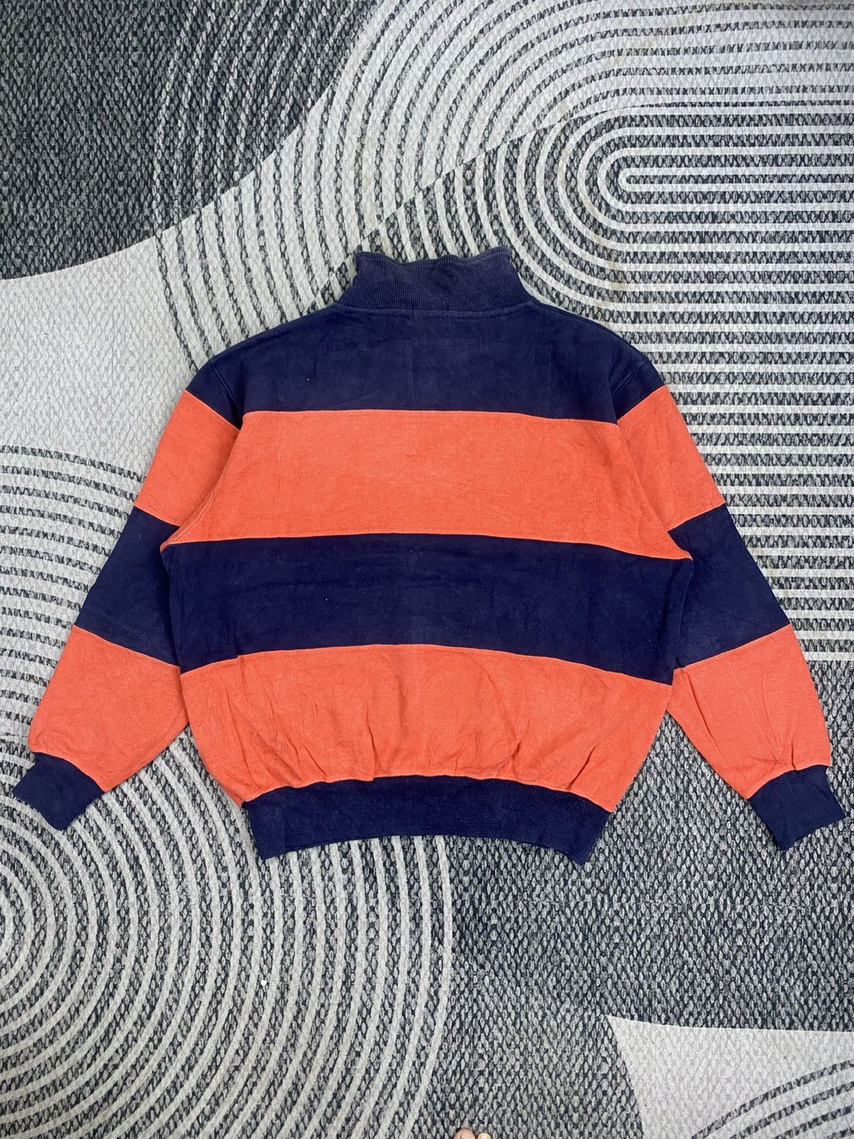 Paul Stuart Vintage Paul Stuart Sport Striped Sweatshirt Size US L / EU 52-54 / 3 - 2 Thumbnail