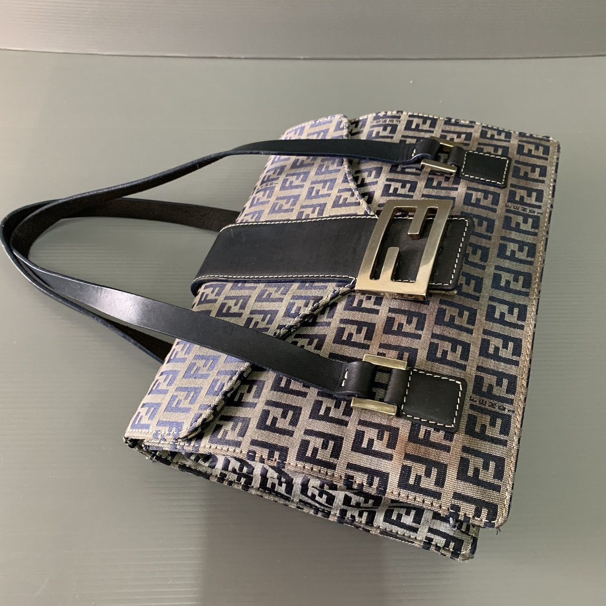 Fendi Zucchino Shoulder Bag