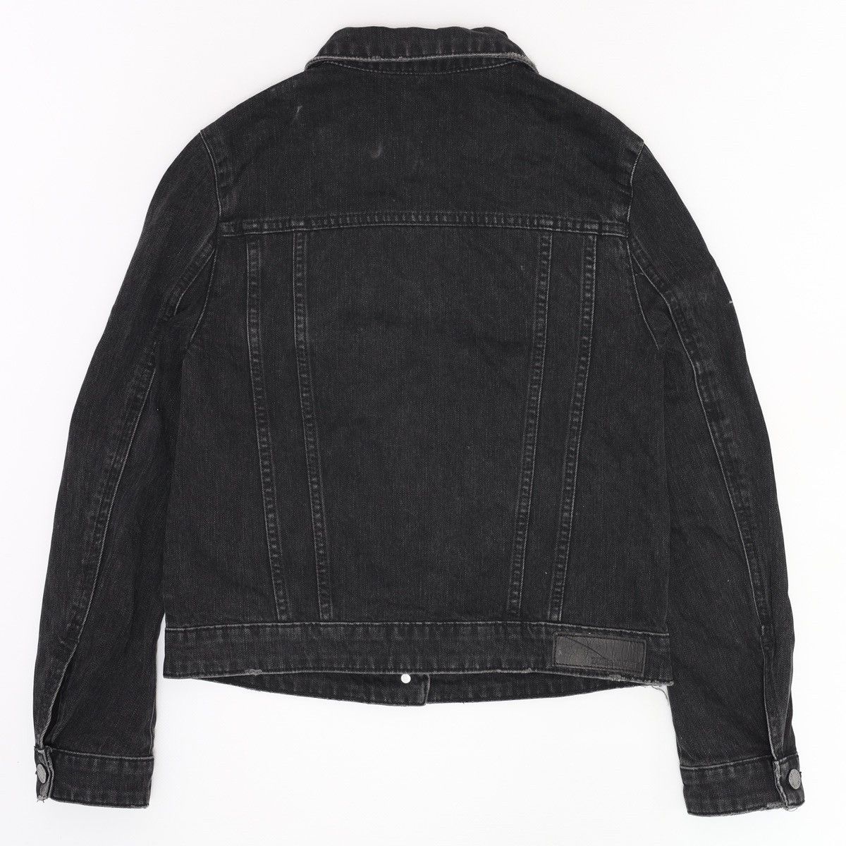 Zadig & Voltaire Zadig Voltaire Kioky Denim Jeans Black Jacket Zip Size S / US 4 / IT 40 - 6 Thumbnail