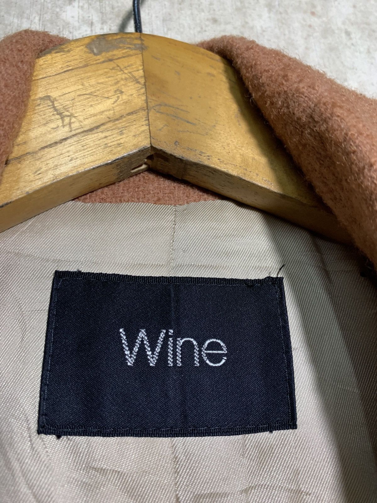 Japanese Brand 🔥WINE JAPAN OVERCOATS JACKETS Size M / US 6-8 / IT 42-44 - 8 Thumbnail