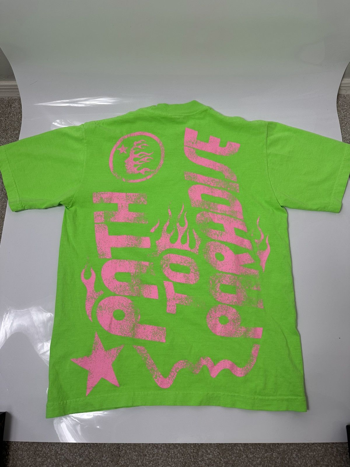 HELLSTAR Hellstar “Jesus Emblem” Green Size US S / EU 44-46 / 1 - 2 Thumbnail