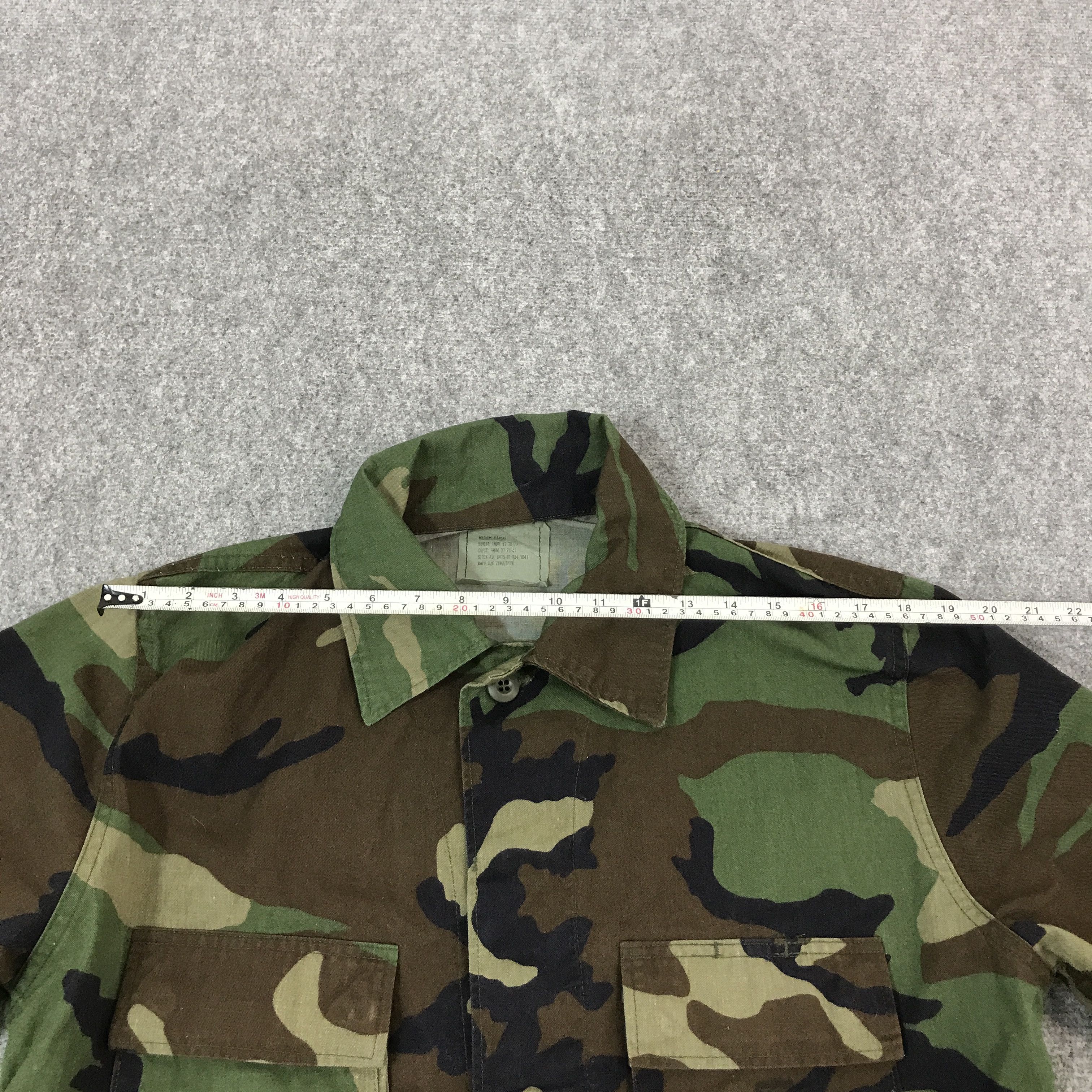 Japanese Brand × Vintage VINTAGE US ARMY USMC CAMO CROPPED STYLE JACKET Size US M / EU 48-50 / 2 - 9 Thumbnail