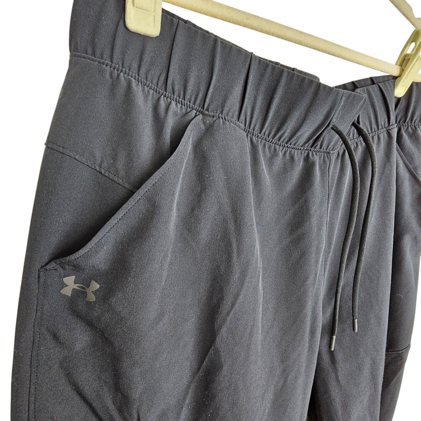 Under Armour Under Armour Women Storm Jogger Pants L Black Stretch Active Size 35" - 4 Thumbnail