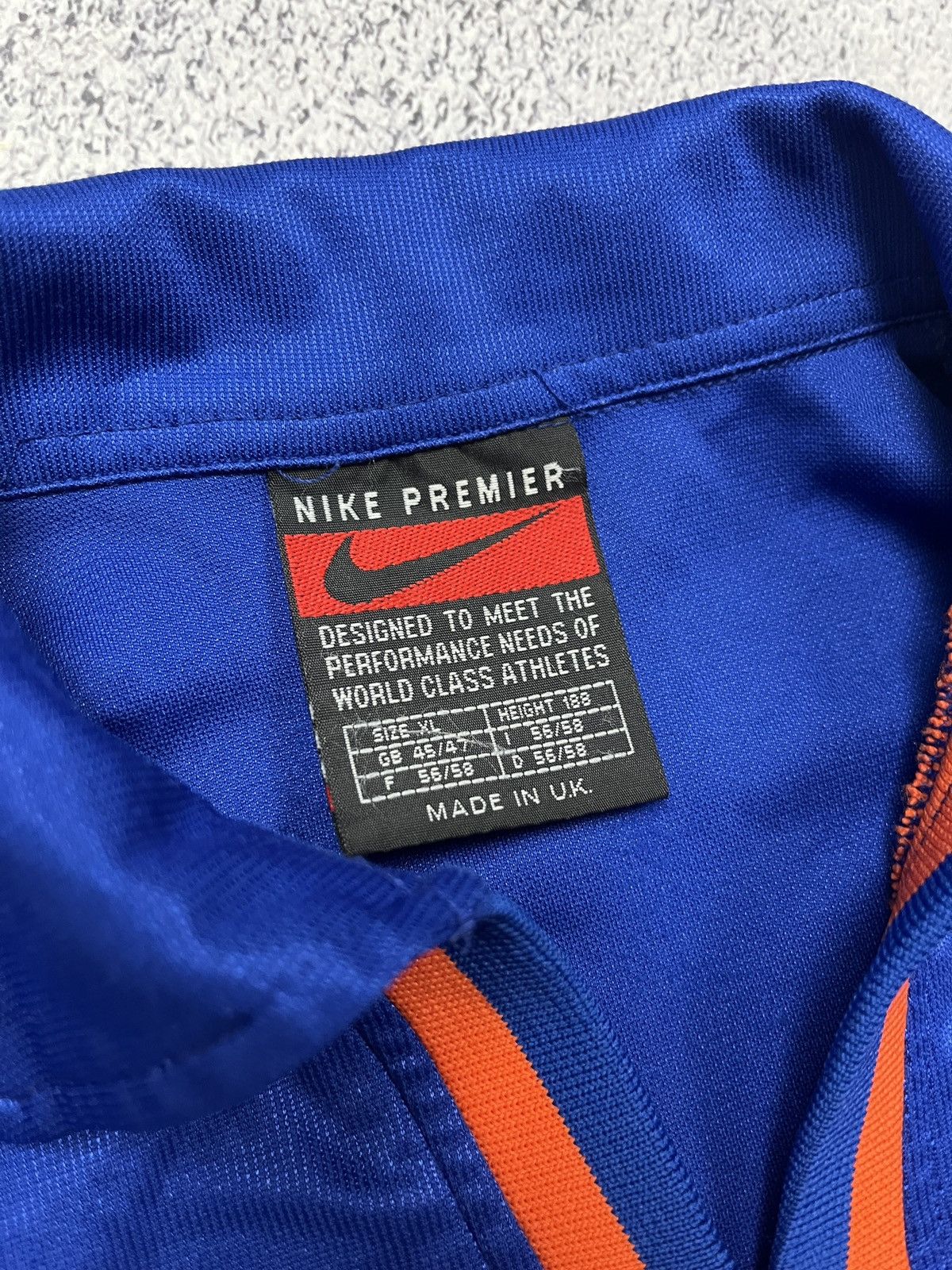 Nike Netherlands 1998/00 Away Shirt Nike Soccer Retro Jersey Size US XL / EU 56 / 4 - 6 Thumbnail