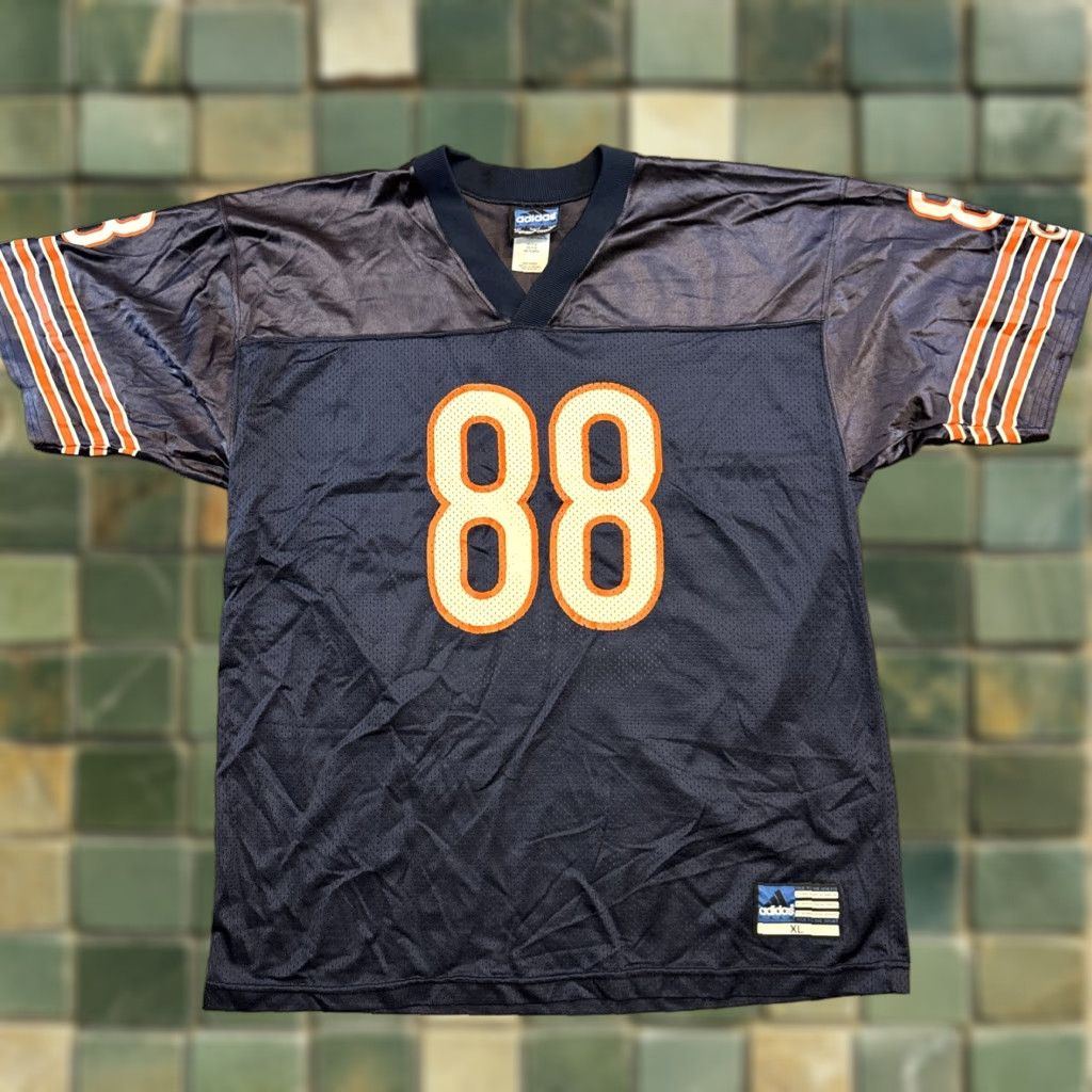 Adidas VINTAGE Marcus Robinson 80 Jersey Adidas NFL Football Mens XL Blue Chicago Bears Shirt Size US XL / EU 56 / 4 - 1 Thumbnail