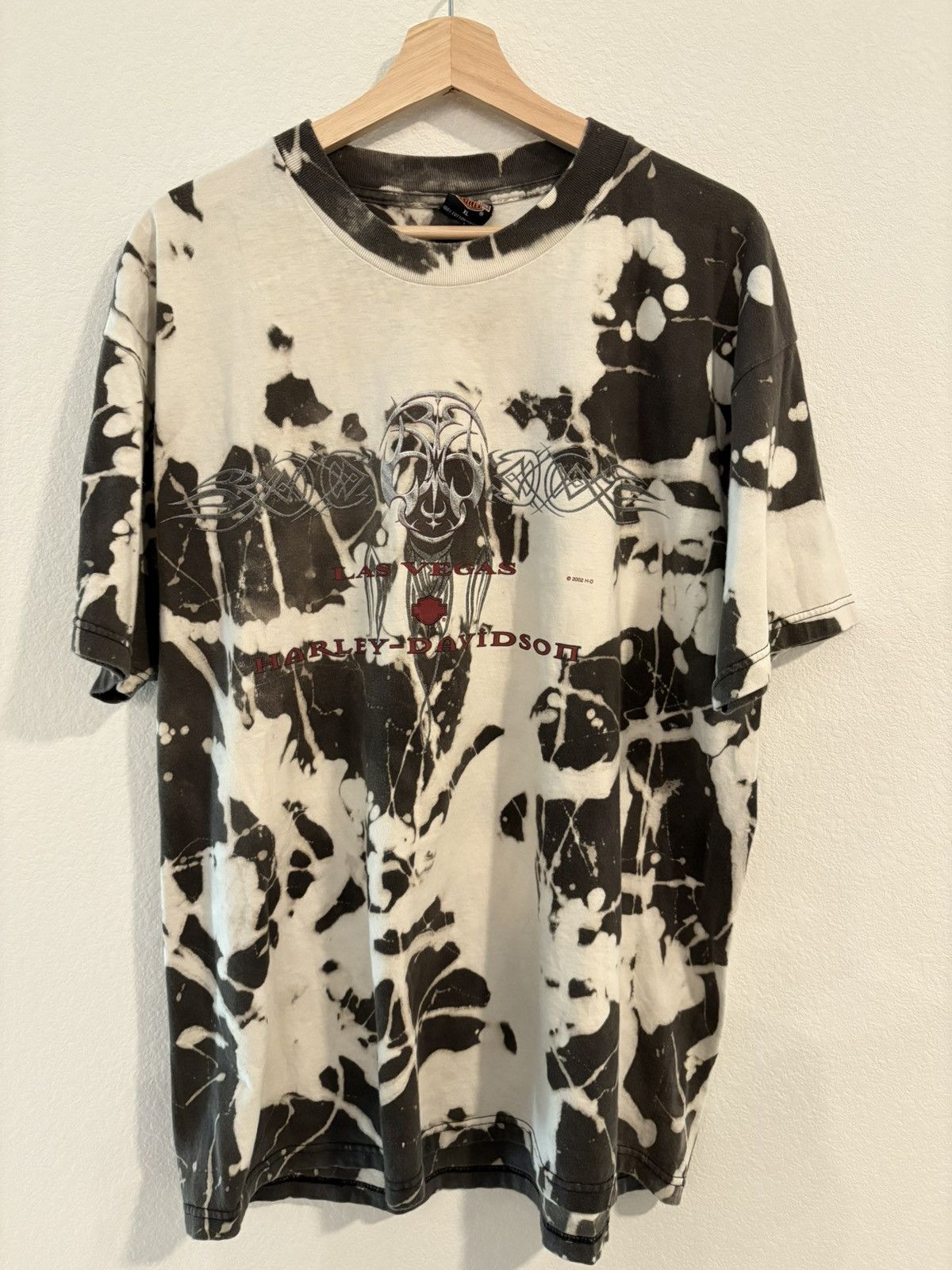 Harley Davidson 2002 Vintage Harley Davidson Las Vegas T-Shirt Size US XL / EU 56 / 4 - 1 Thumbnail