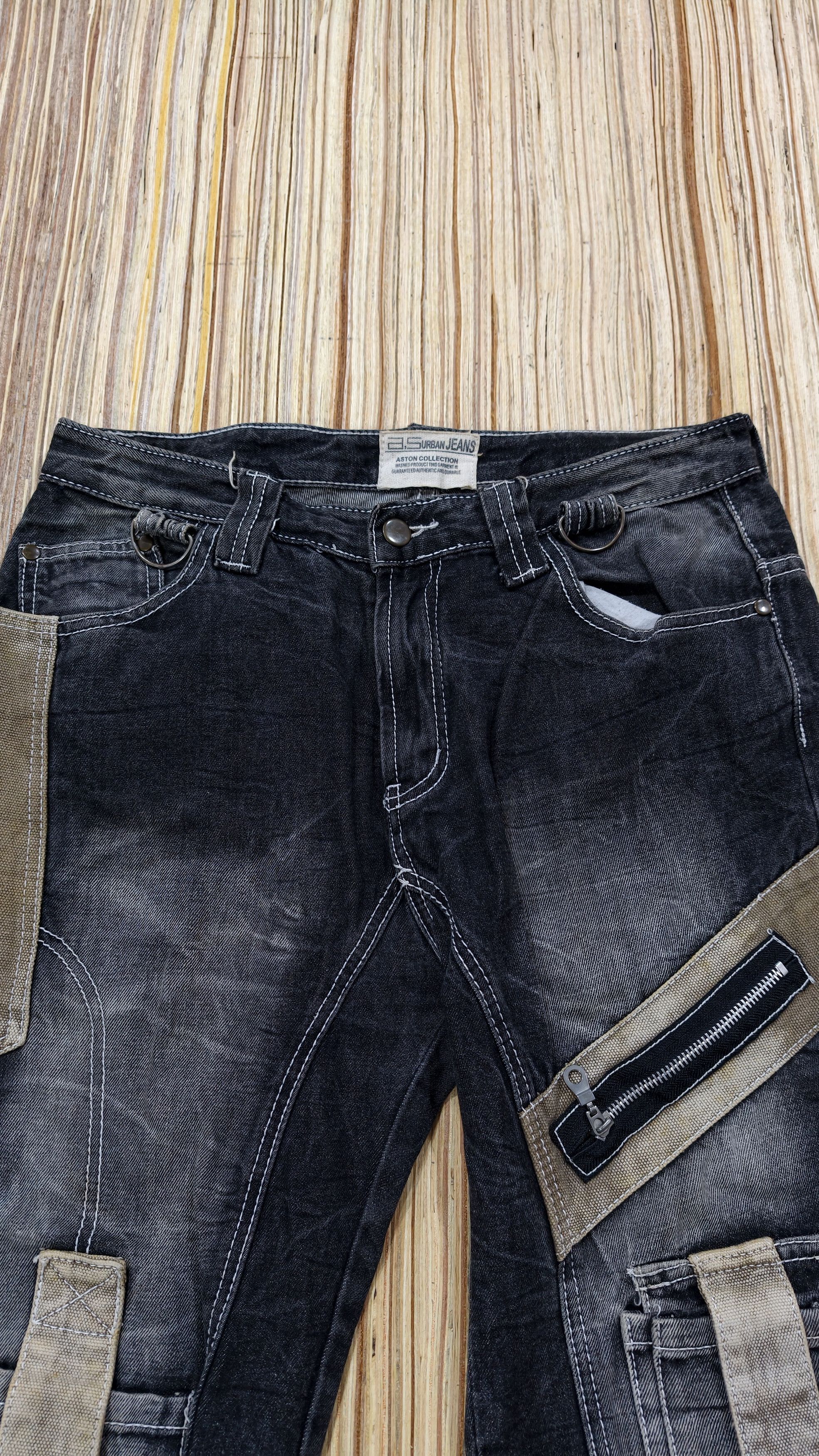 Japanese Brand aston collection tactical style jeans Size US 31 - 5 Thumbnail