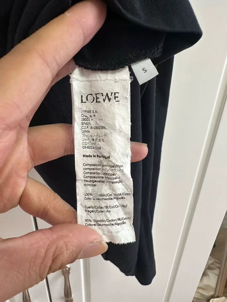 Loewe LOEWE Embroidered logo short sleeves Size S / US 4 / IT 40 - 3 Thumbnail