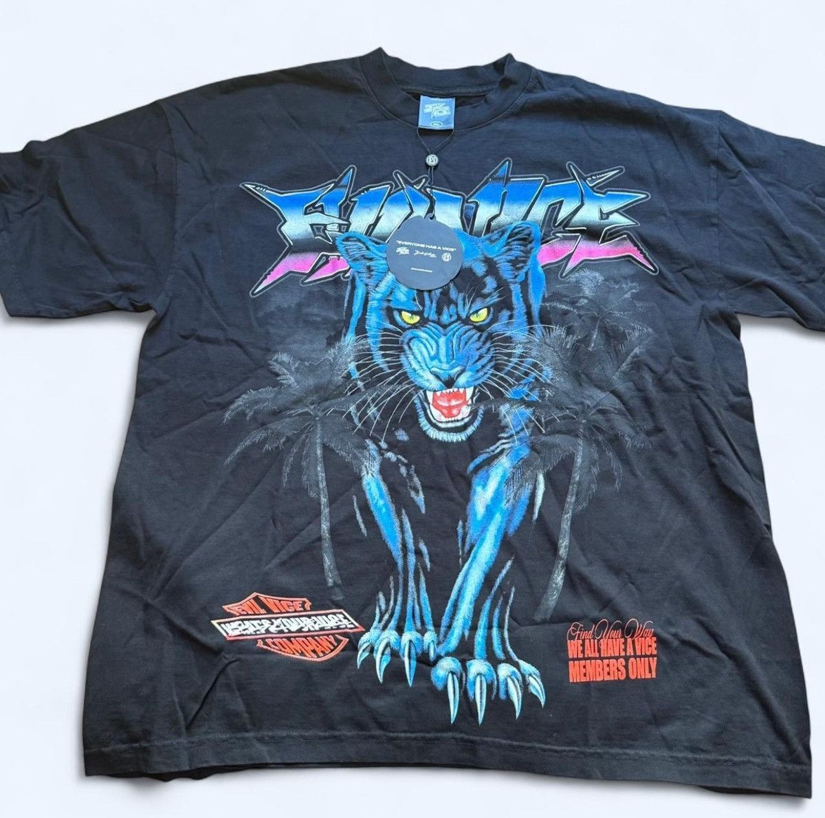 Other Evil Vice Panther Palm T-Shirt Size US XL / EU 56 / 4 - 1 Thumbnail
