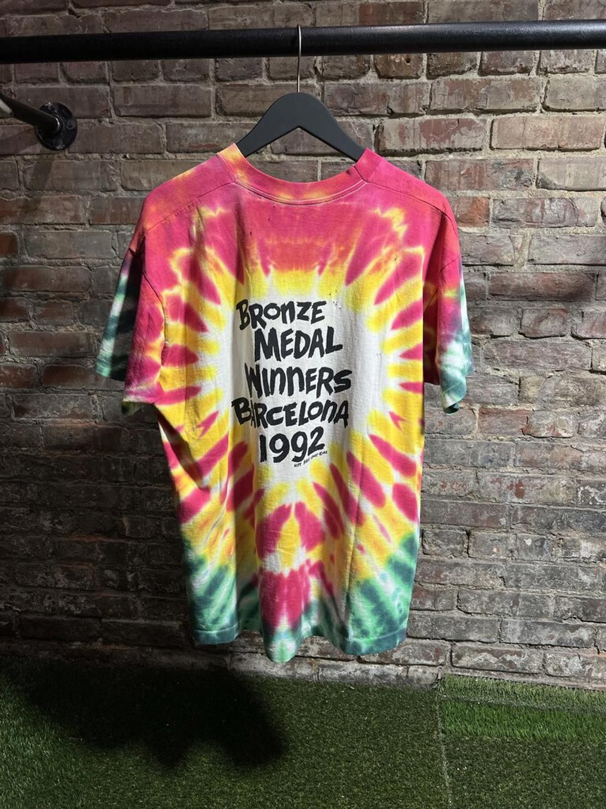 Vintage Vintage Tye Dye Lithuania Tee Sz. L Size ONE SIZE - 2 Thumbnail