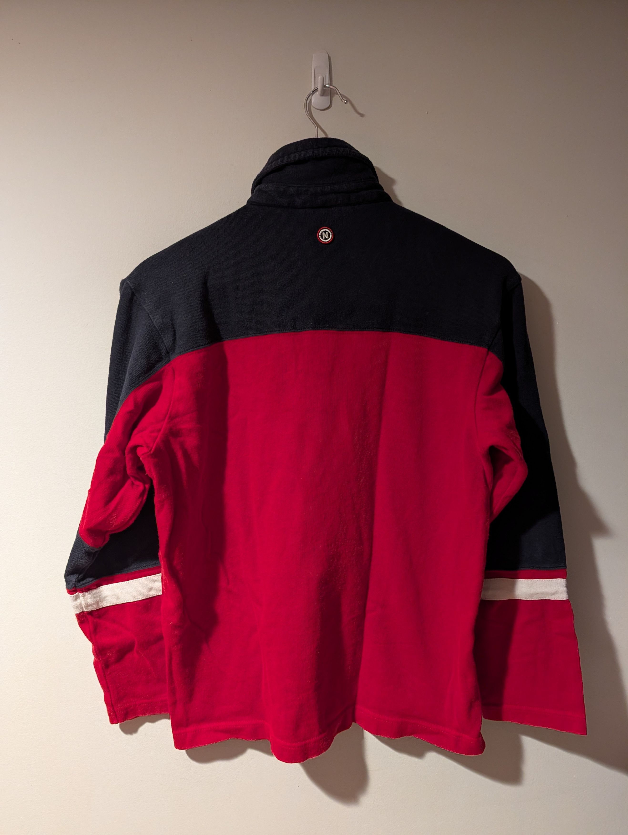 Nautica Vintage Y2K Nautica Jeans Kids Large Polo Long-Sleeve Size US L / EU 52-54 / 3 - 4 Thumbnail