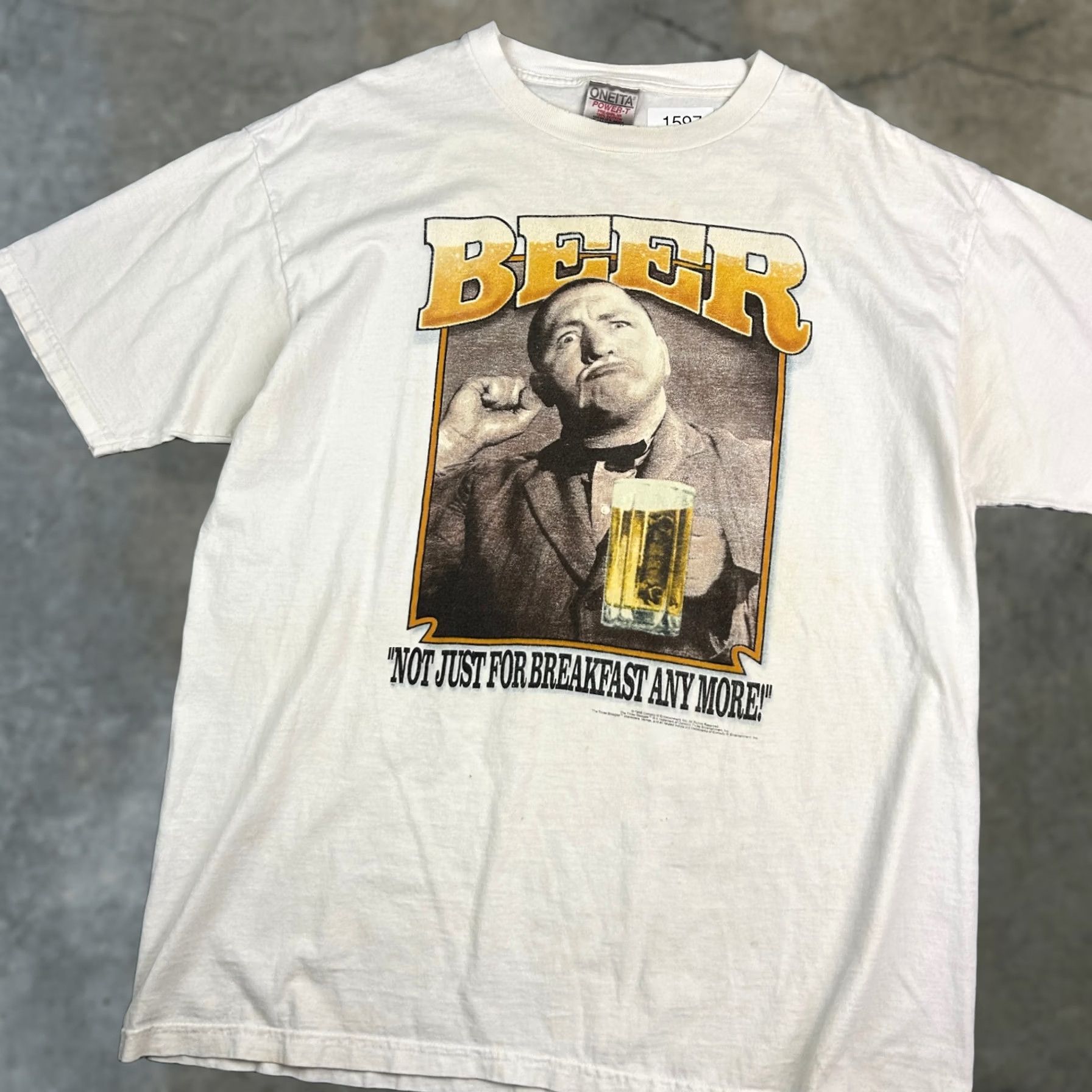 Fruit Of The Loom × Spitfire × Vintage SPITFIRE BEER LAGE T SHIRT 
