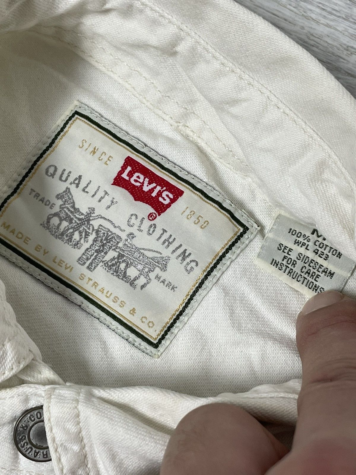 Levi's × Levi's Vintage Clothing × Vintage Levis Vintage Shirt cowboy style y2k Size US L / EU 52-54 / 3 - 8 Thumbnail
