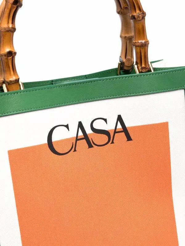 Casablanca Size: OS / Mini Casa Tote Bag in Multicolor Size ONE SIZE - 5 Thumbnail