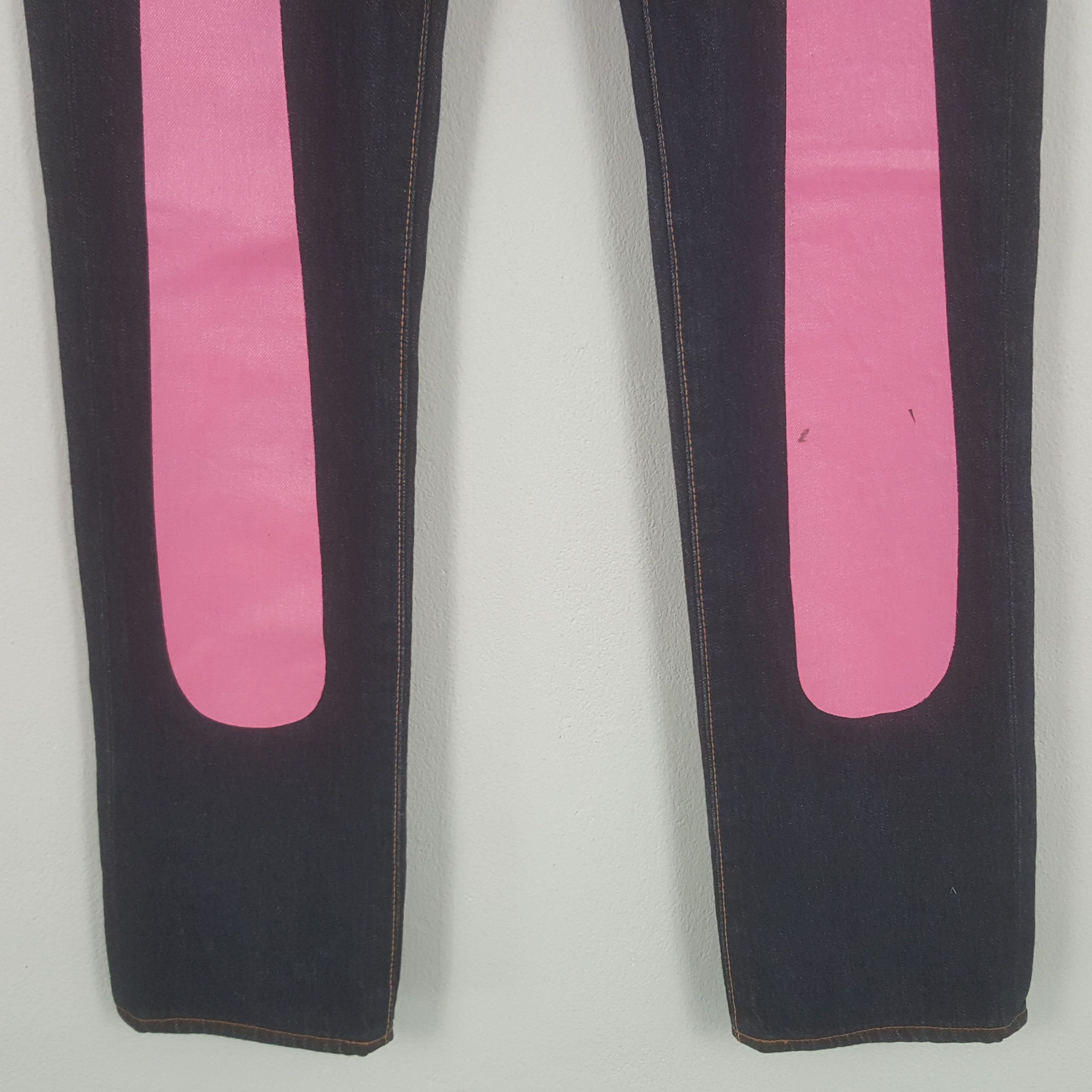 Evisu Vintage Evisu Japanese Brand Daicock Pink Art Custom Jeans Size 32" / US 10 / IT 46 - 3 Thumbnail