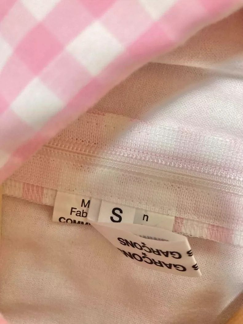 Comme des Garcons Comme Des Garcons Classic small round neck. Tender pink pl Size S / US 4 / IT 40 - 9 Thumbnail