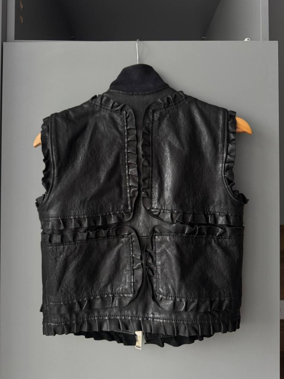Dsquared2 FW11 Dsquared Dsquared2 aged leather sleeveless jacket Size M / US 6-8 / IT 42-44 - 7 Thumbnail