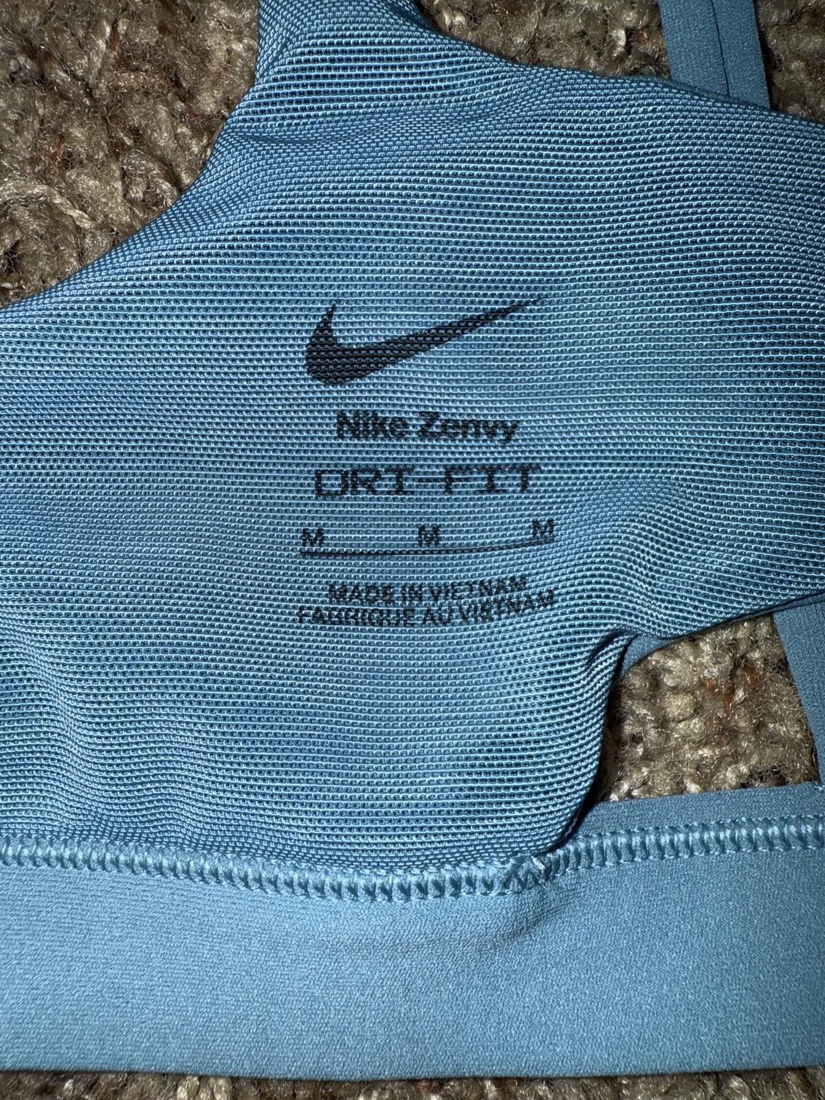 Nike Nike Zenvy Strappy Light- Support Padded Sports Bra Sample Size ONE SIZE - 4 Thumbnail