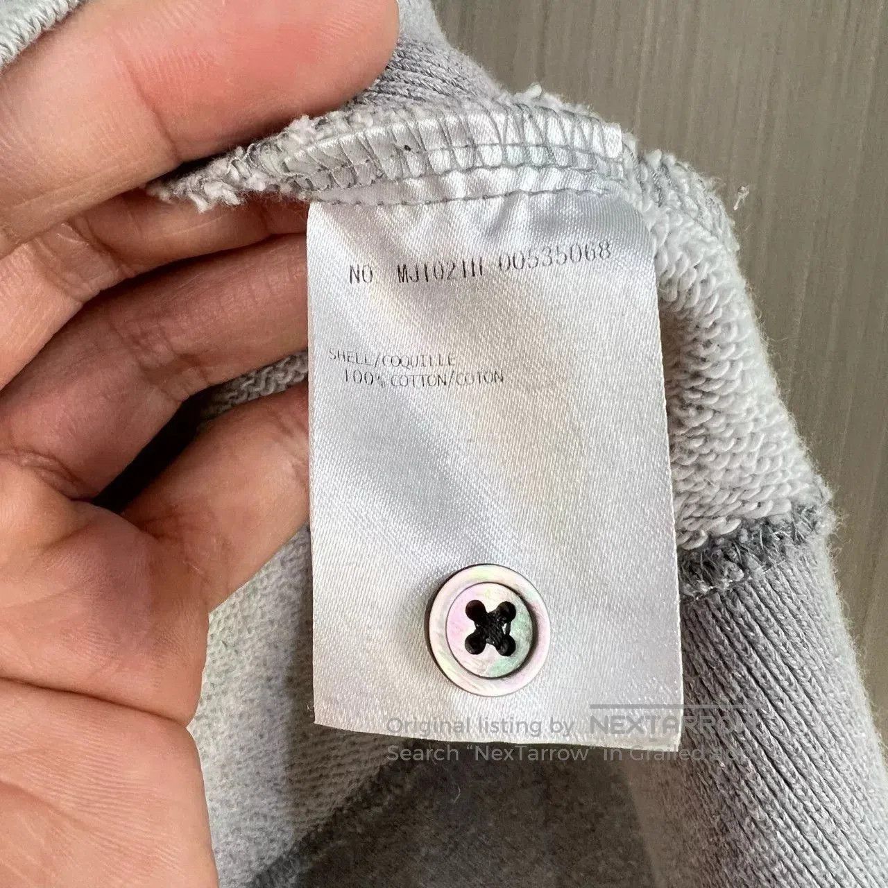 Thom Browne thom browne gray striped knit sweatshirt. Size US M / EU 48-50 / 2 - 6 Thumbnail