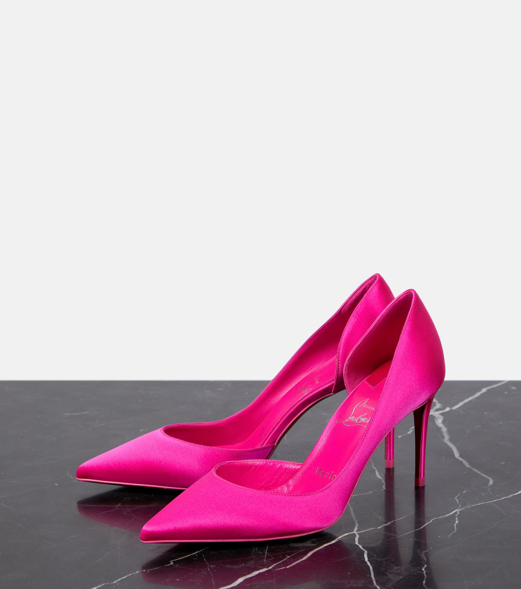 Christian Louboutin o1s1wg110325 Iriza 85 Bolerose in Pink Size US 11 / IT 41 - 3 Thumbnail