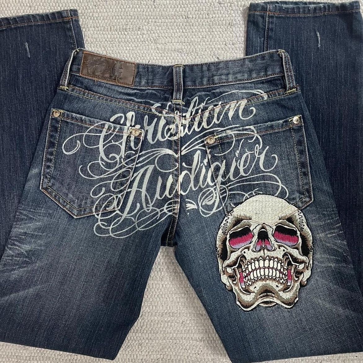 Christian Audigier × Ed Hardy ed hardy x christian audigier jeans Size 27" / US 4 / IT 40 - 1 Thumbnail