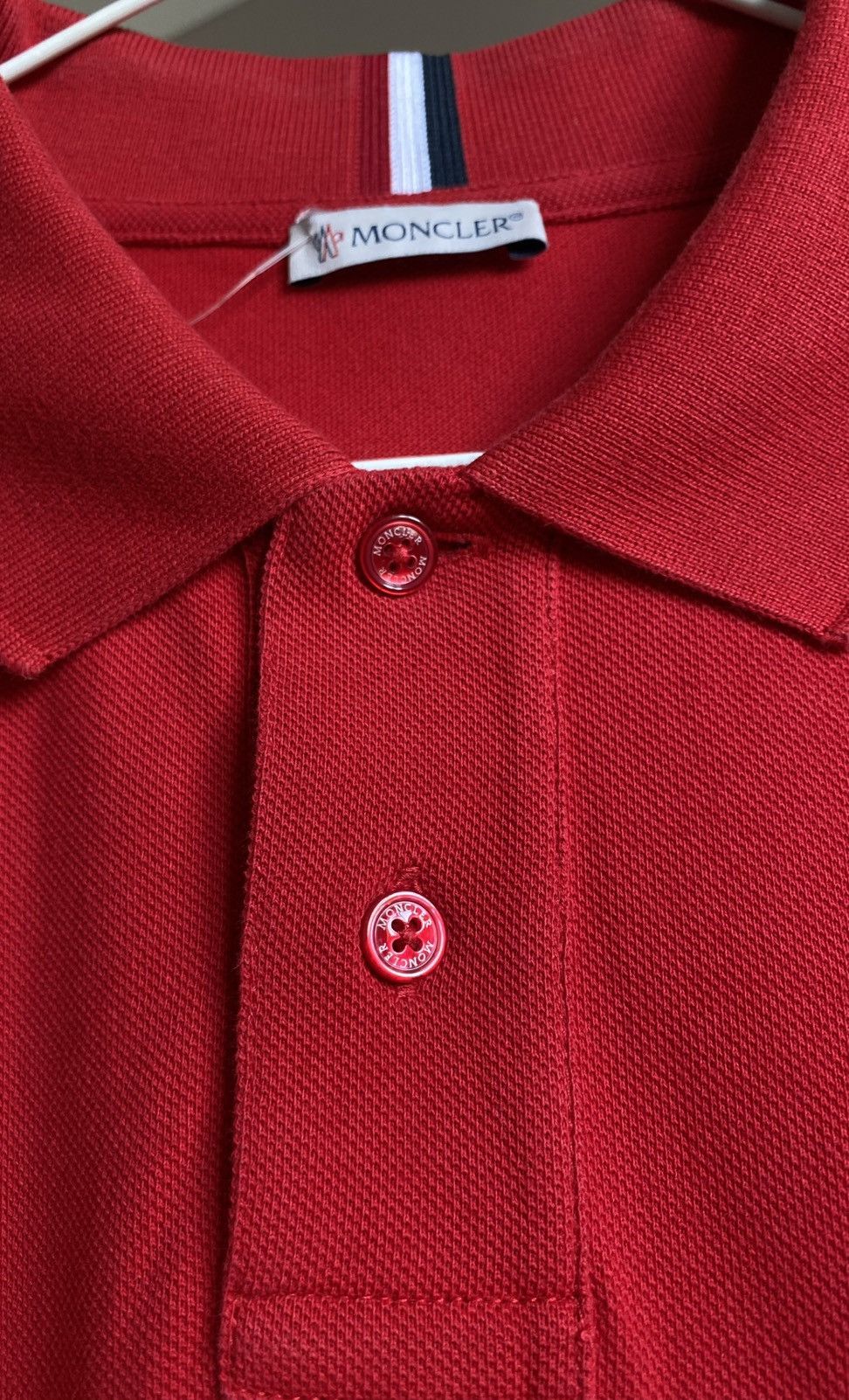 Moncler Moncler Maglia Polo Manica Corta Shirt Size US XL / EU 56 / 4 - 11 Thumbnail