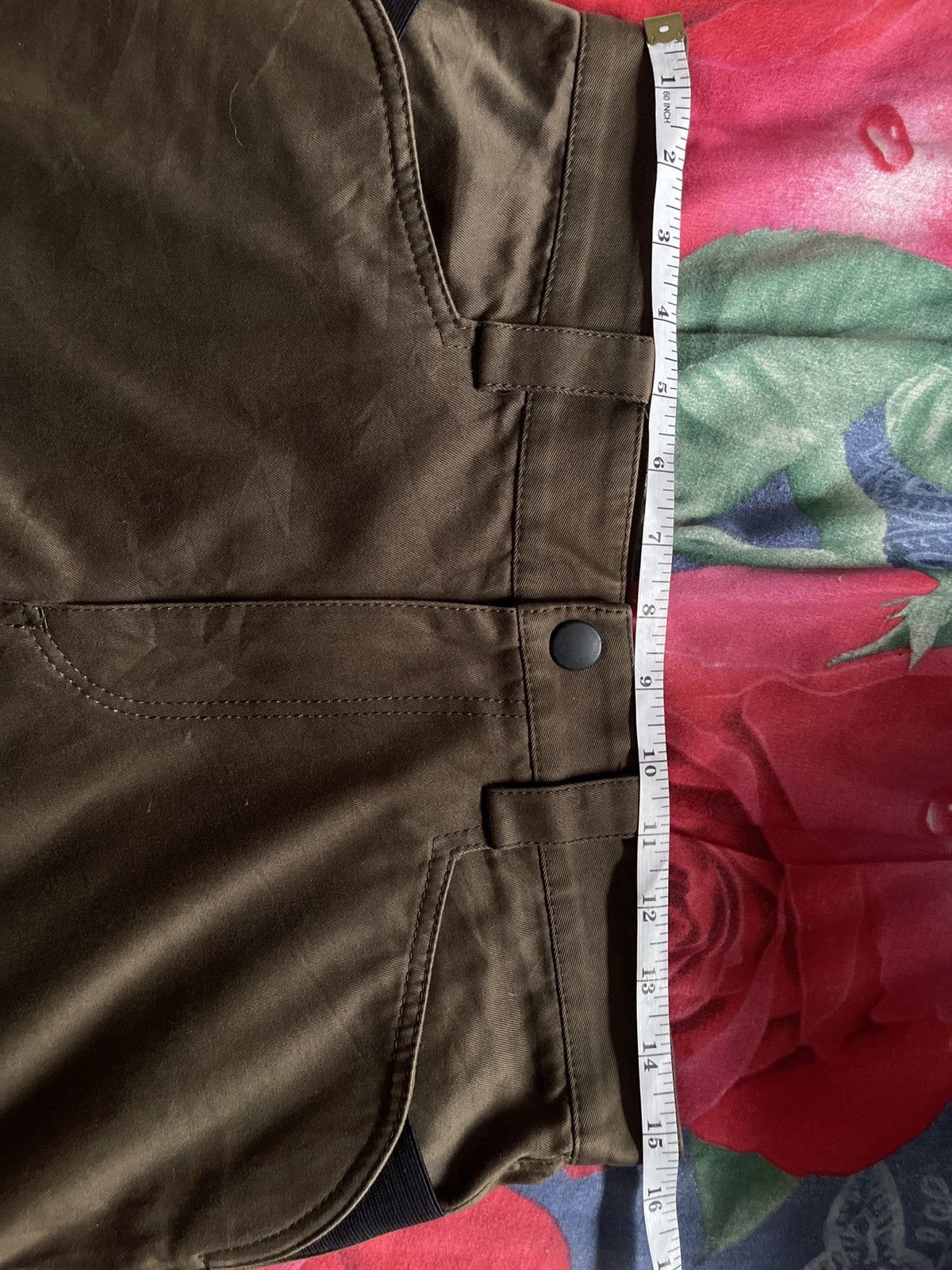 Issey Miyake Issey Miyake Cargo Mesh Pocket Leather Trim Biker Pants Size US 31 - 16 Thumbnail