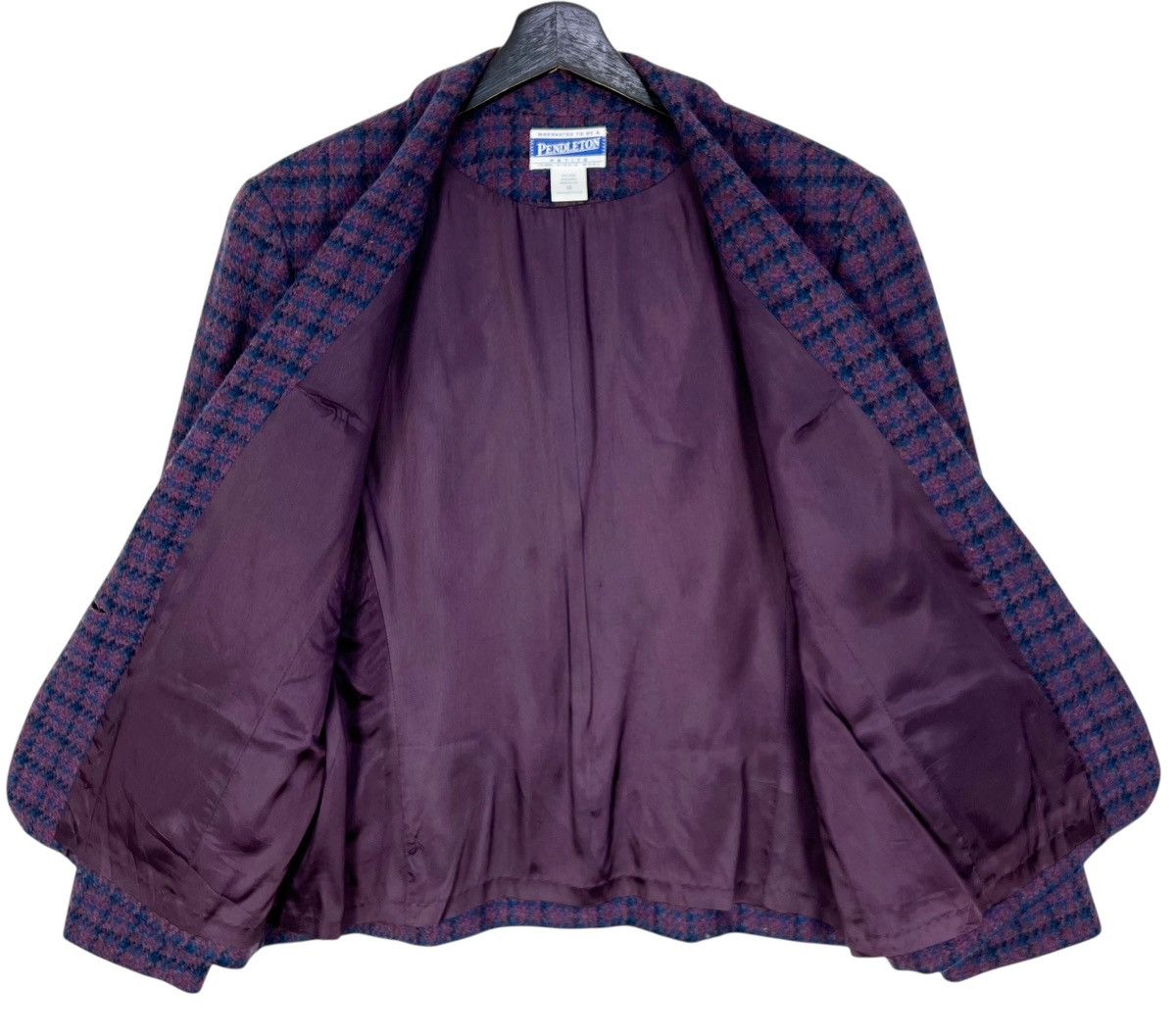 Pendleton Vintage Pendleton Women Checkered Virgin Wool Blazer Jacket Size L / US 10 / IT 46 - 7 Thumbnail