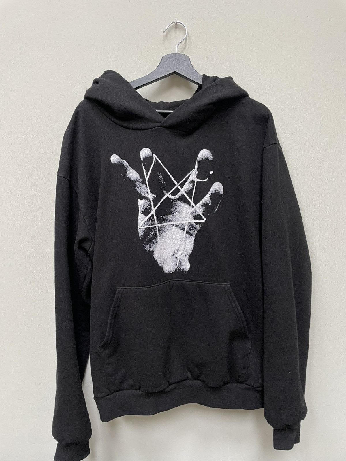 Playboi Carti Playboi Carti hand hoodie merch pentagram rick owen’s opium Size US L / EU 52-54 / 3 - 1 Thumbnail
