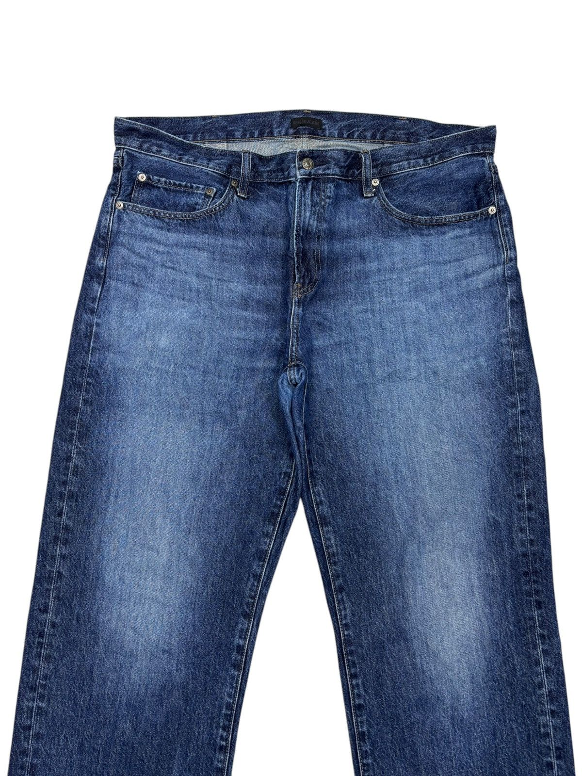 Undercover × Uniqlo VINTAGE UNIQLO BAGGY JEANS BLUE WASH DISTRESSED DENIM Size US 40 / EU 56 - 5 Thumbnail