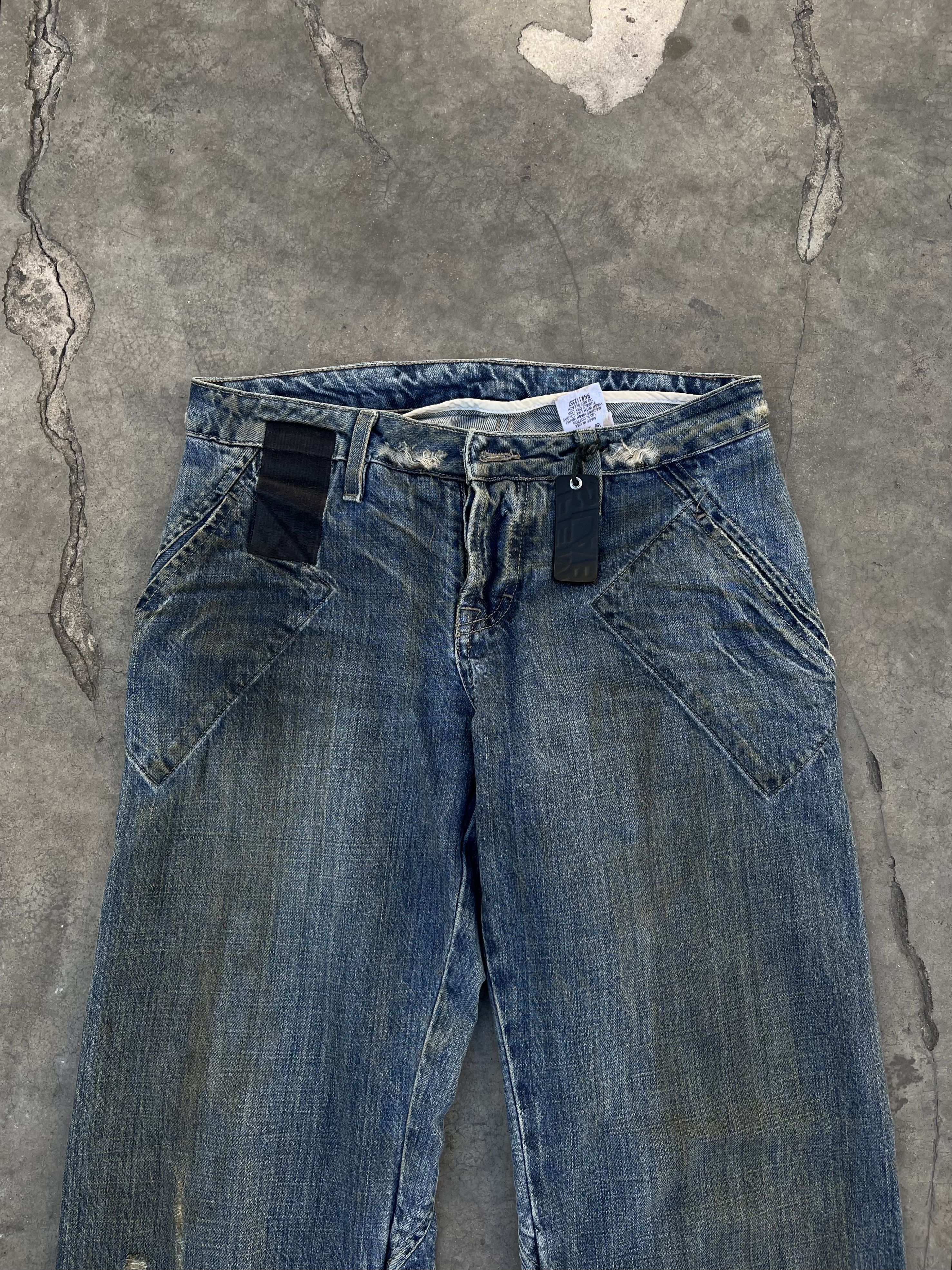 Rick Owens Rick Owens SLAB Spiral Cut Jeans Size 24" / US 00 / IT 34 - 2 Thumbnail