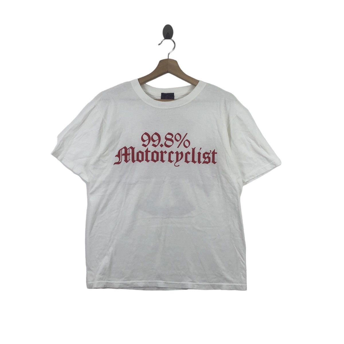 Vintage IGNITION 45 99.8% Motorcyclist Chopper Tee Shirt Top Size US M / EU 48-50 / 2 - 1 Thumbnail