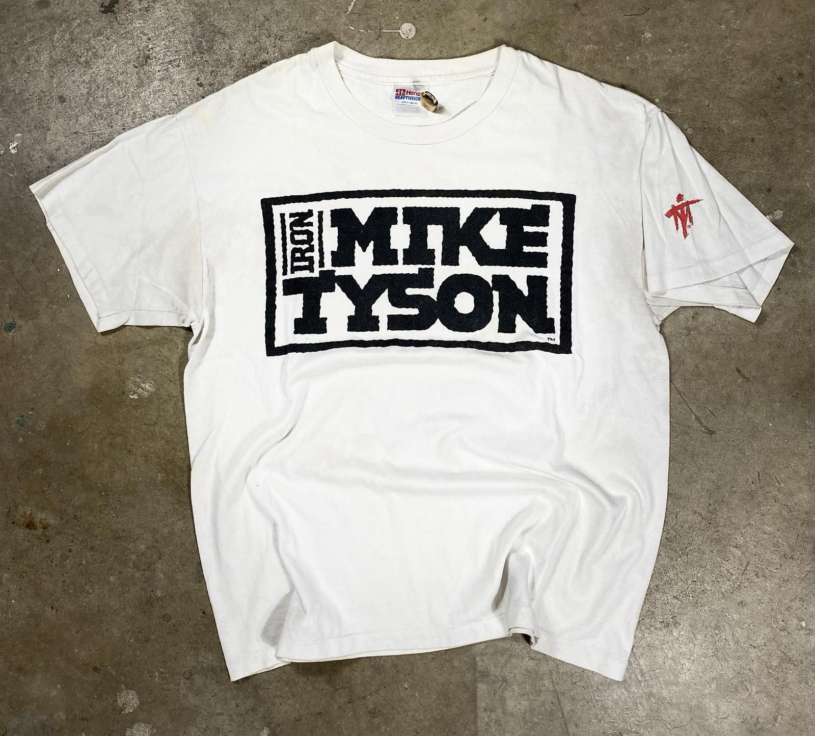 Hanes Vintage Mike Tyson Graphic T shirt Size US L / EU 52-54 / 3 - 1 Thumbnail