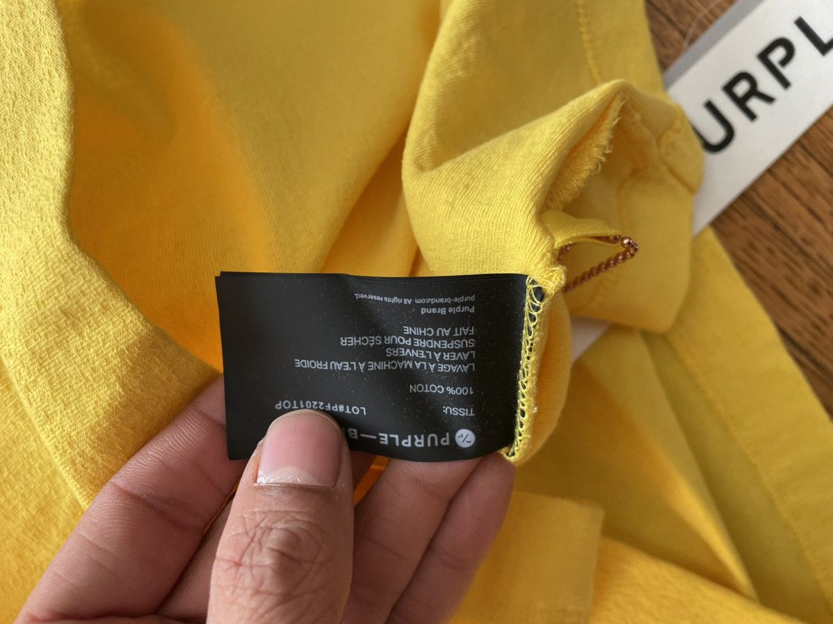 Purple Brand Purple Brand Yellow Connected and Infinitive Tee Size US S / EU 44-46 / 1 - 10 Thumbnail